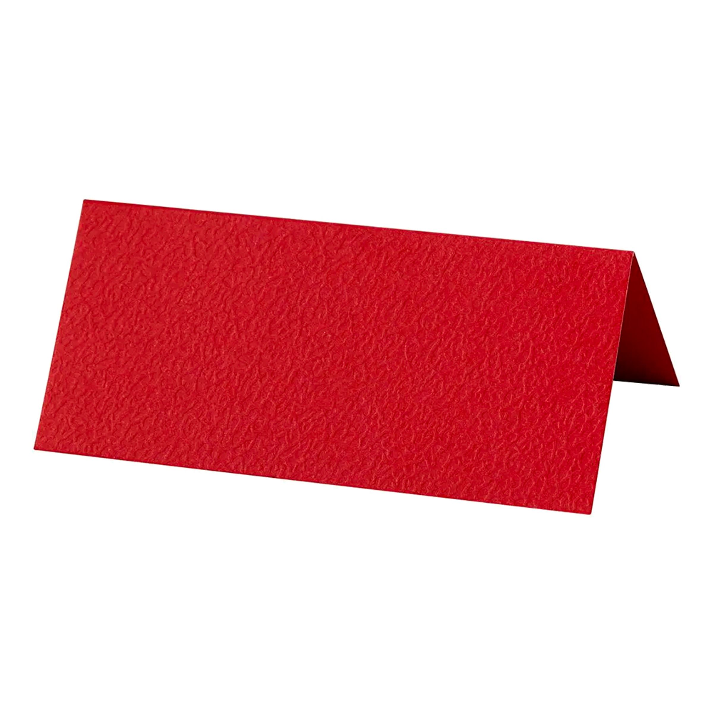 Placeringskort Röd - 10-pack