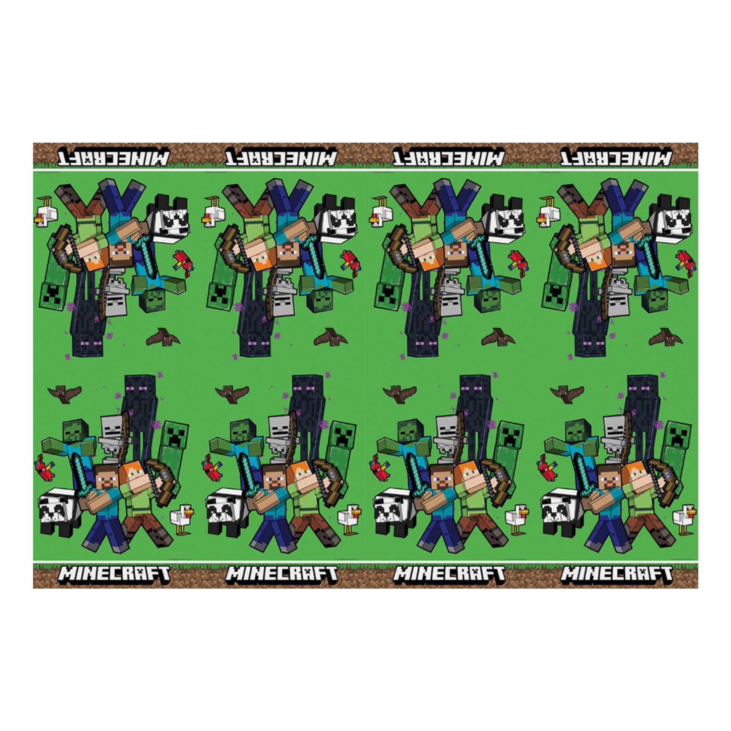 Plastduk Minecraft | Hem - Festartiklar - Dukning - Bordsdukar | Pryloteket