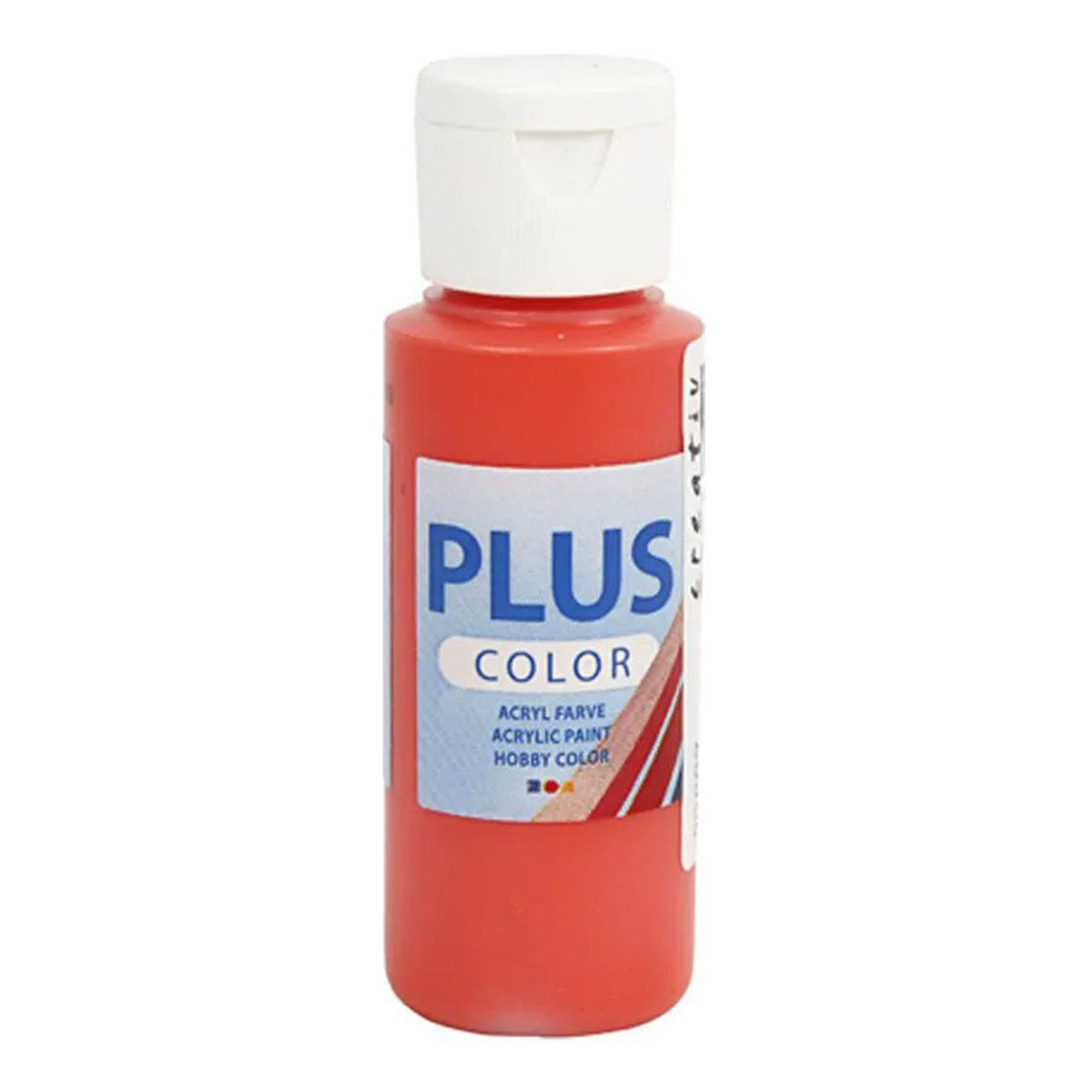Plus Color Hobbyfärg - Briljantröd