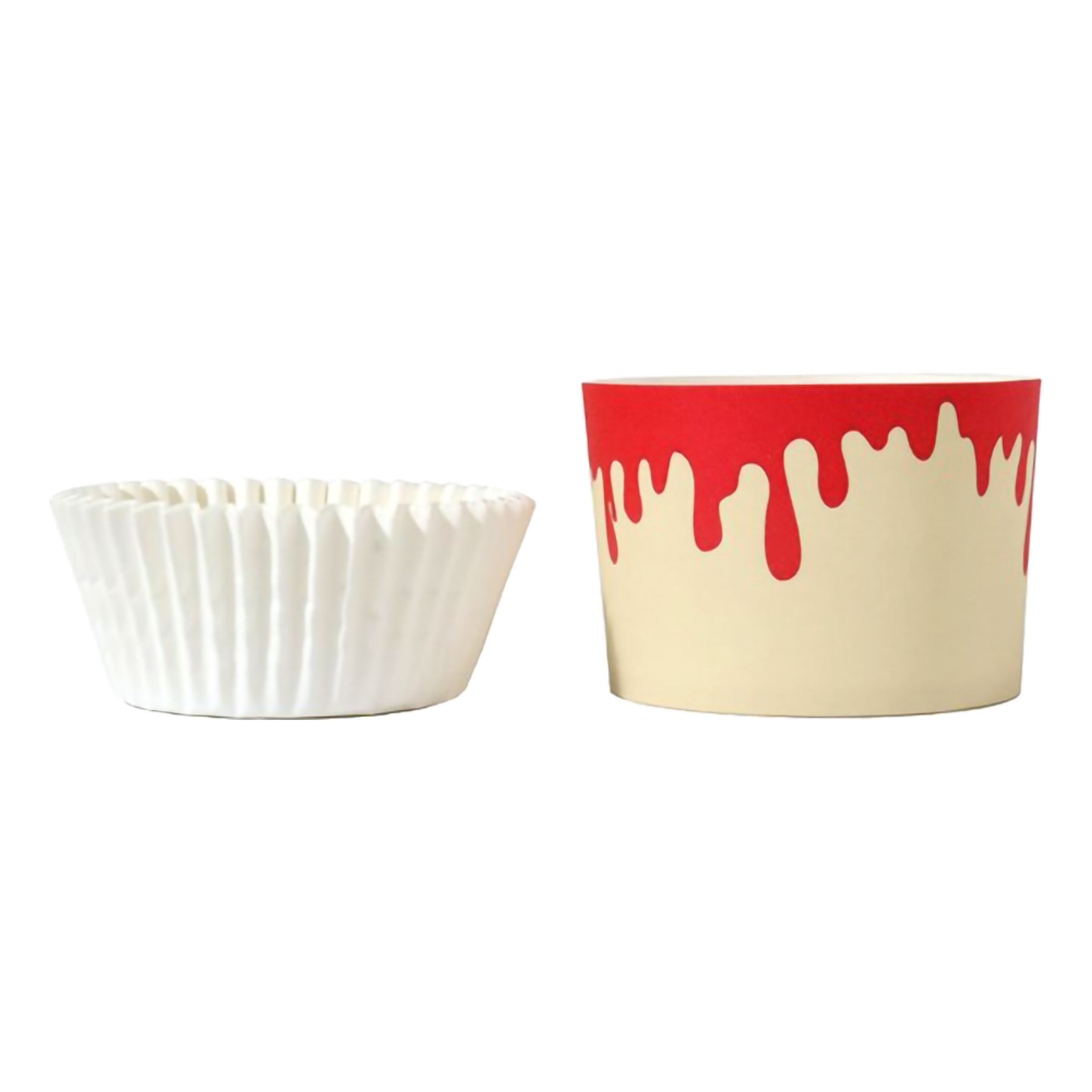 PME Cupcake Kit Rinnande Blod - 12-pack | Hem - Festartiklar - Bakning - Muffinsformar | Party Outlet