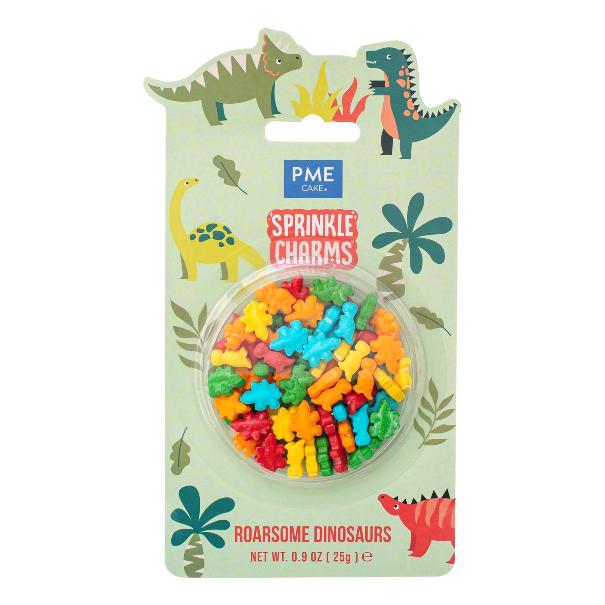 PME Dinosaurier Sprinkle Charms - 25 gram | Hem - Festartiklar - Festdekoration - Tårtdekorationer | Party Outlet