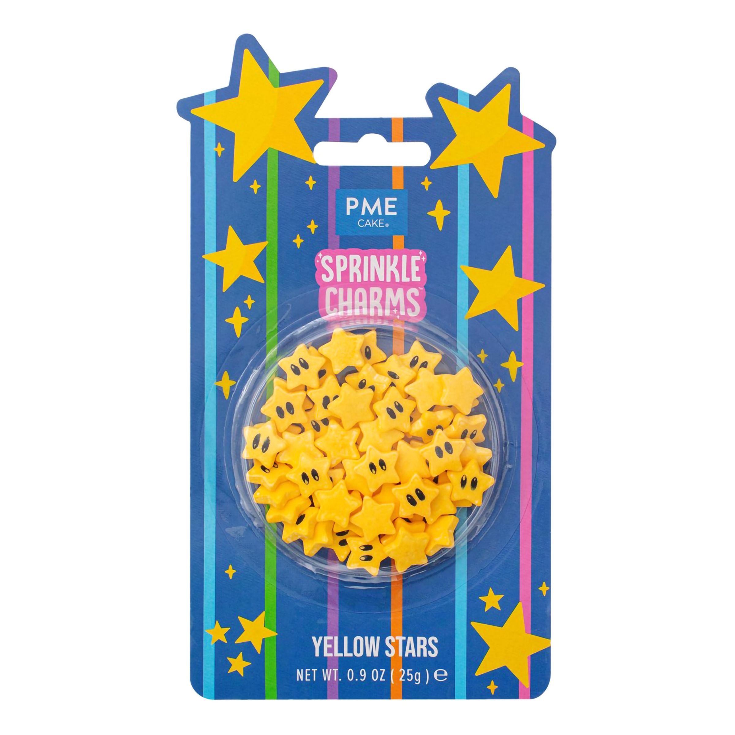 PME Gaming Stjärnor Sprinkle Charms - 25 gram | Hem - Festartiklar - Festdekoration - Tårtdekorationer | Party Outlet