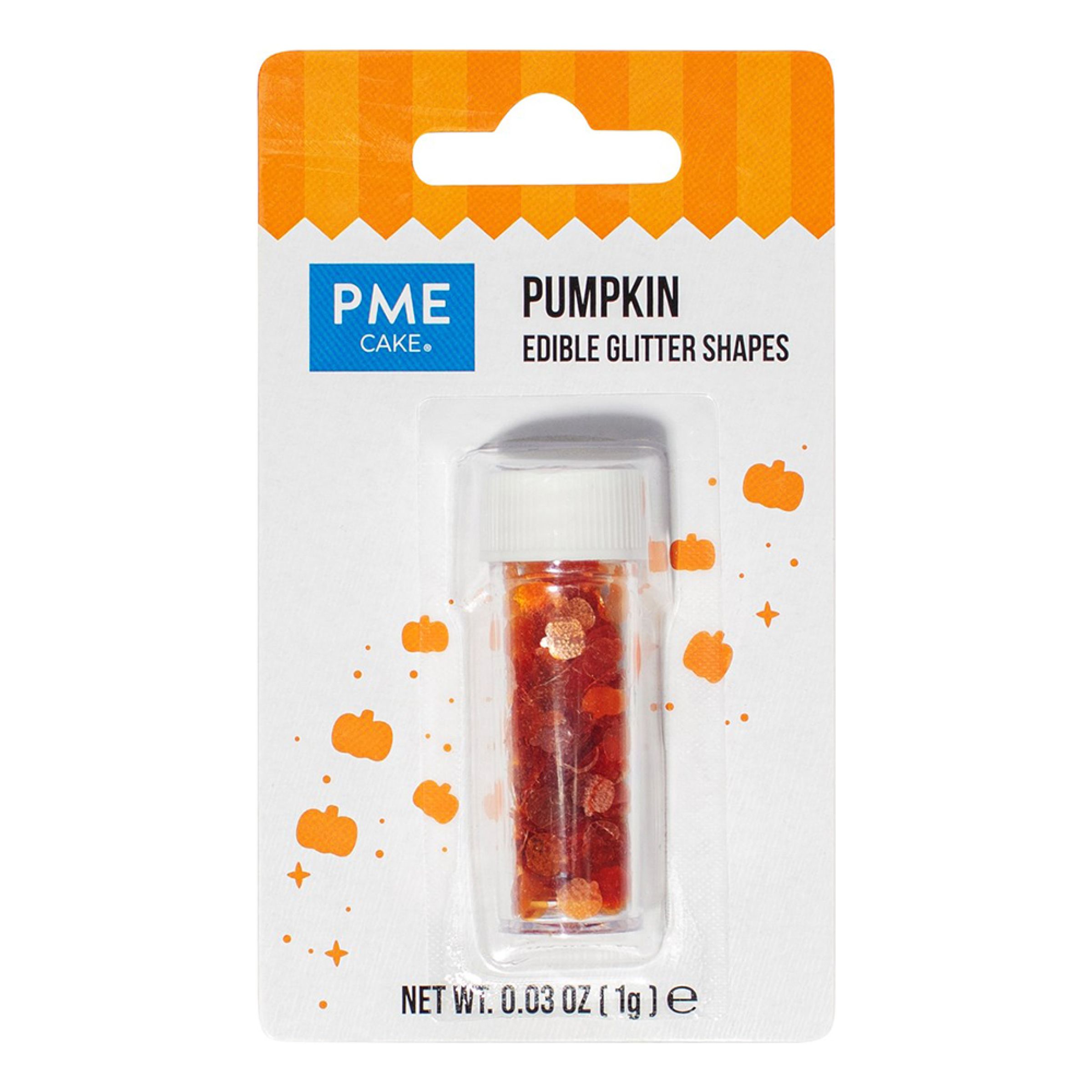 PME Halloweenströssel Pumpor - 1 gram | Hem - Festartiklar - Festdekoration - Tårtdekorationer | Party Outlet