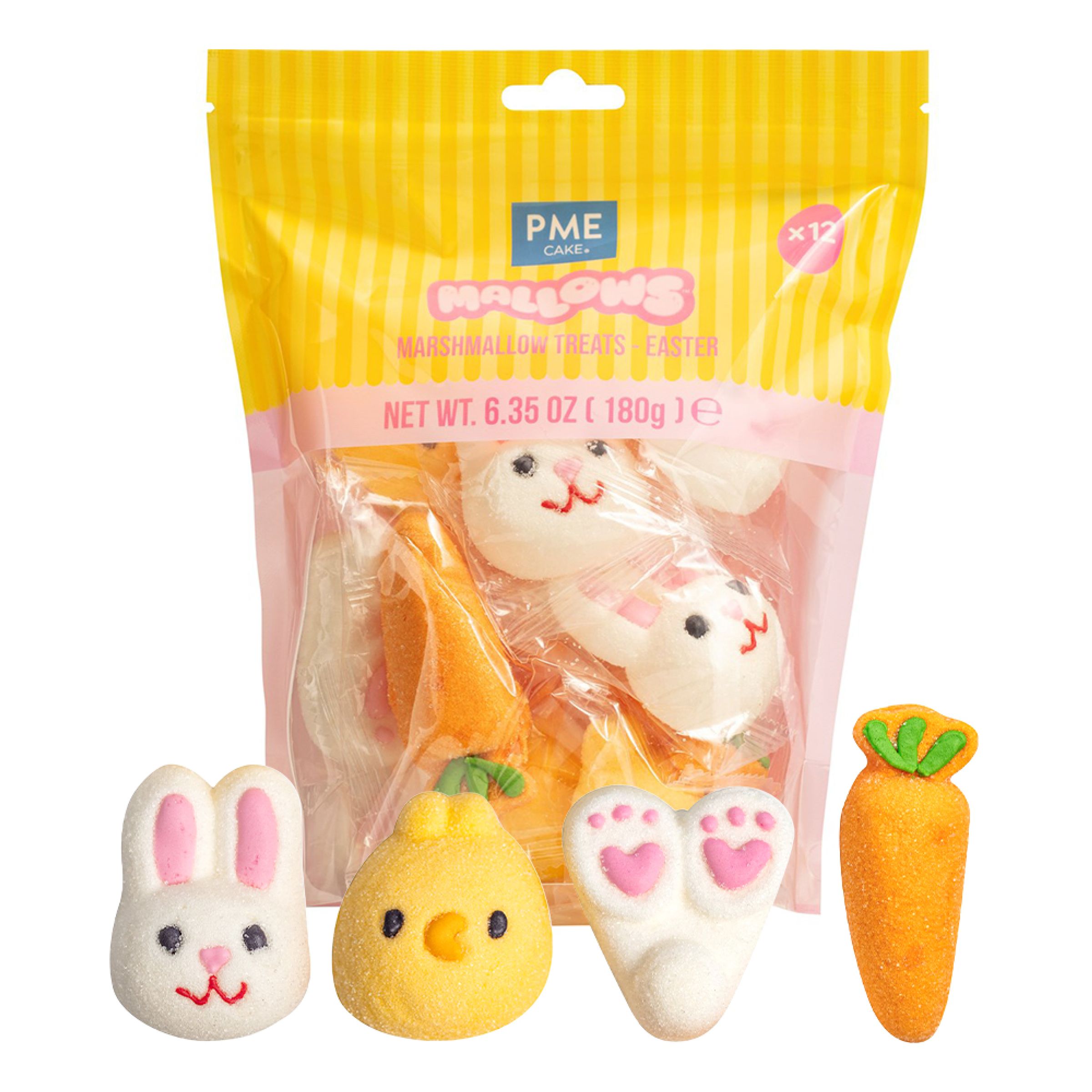 PME Marshmallows Påsk - 102 g | Hem - Festartiklar - Festdekoration - Tårtdekorationer | Maskeradspecialisten