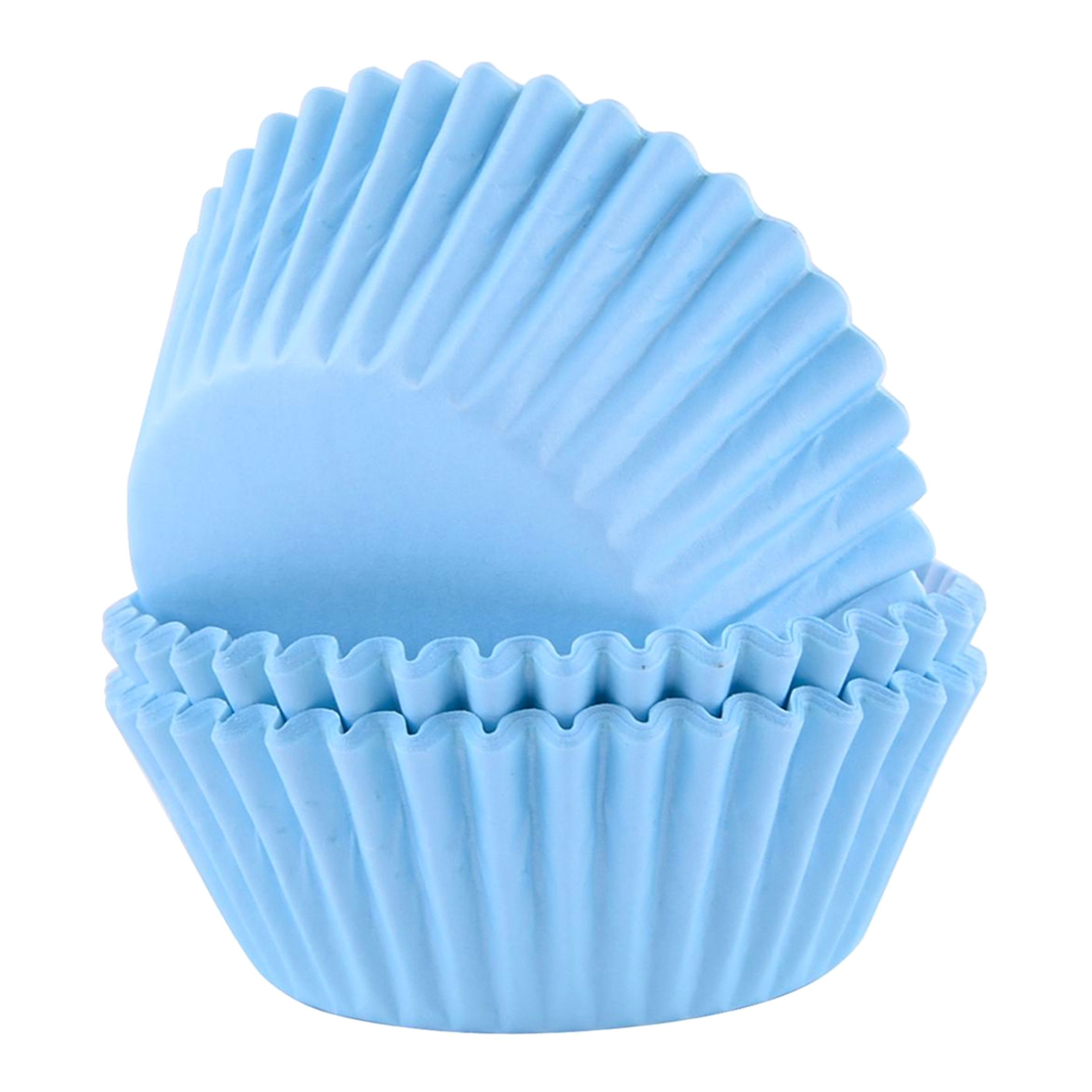 Läs mer om PME Muffinsformar Ljusblå - 60-pack