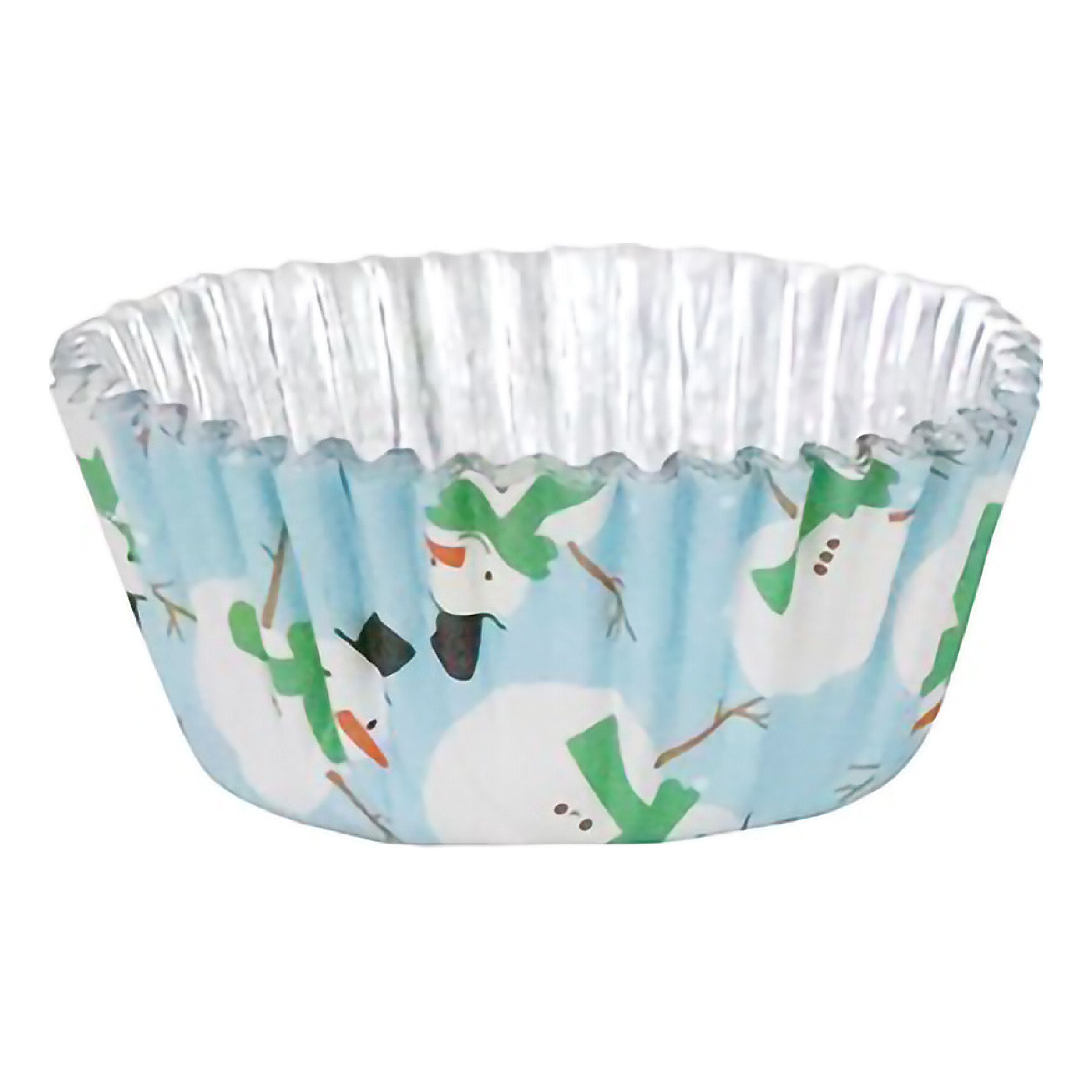 PME Muffinsformar med Folie Snögubbe - 30-pack | Hem - Teman - Högtider - Jul | Pryloteket
