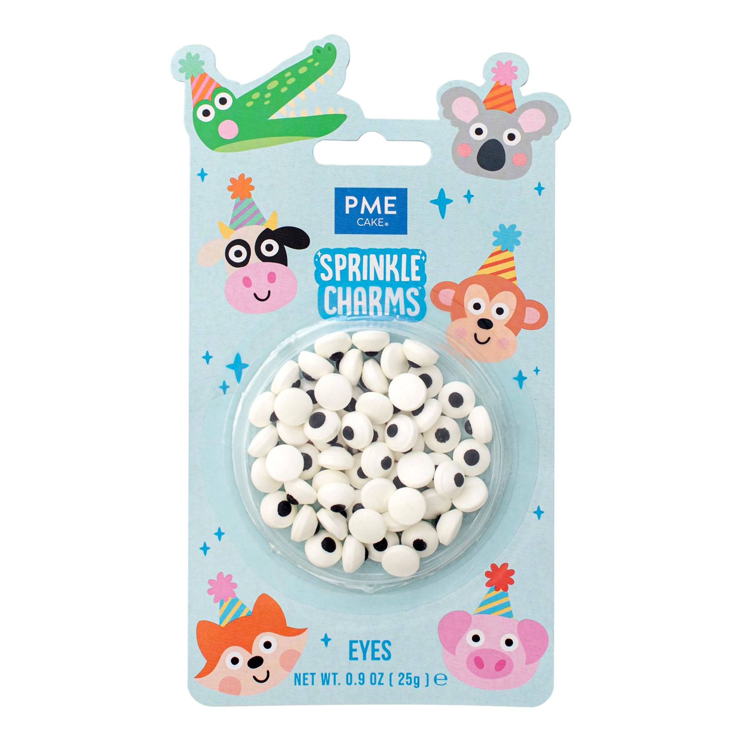 PME Ögon Sprinkle Charms - 25 gram | Hem - Festartiklar - Festdekoration - Tårtdekorationer | Pryloteket