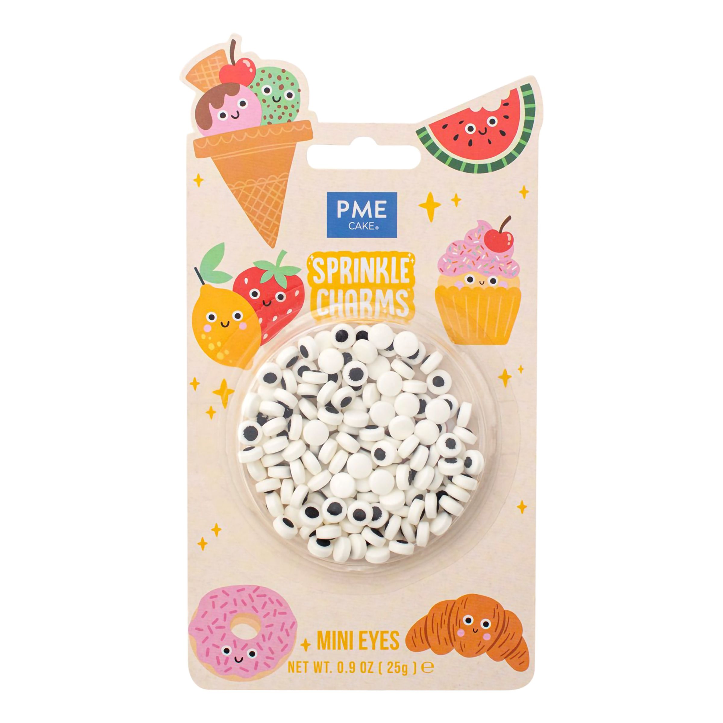 PME Små Ögon Sprinkle Charms - 25 gram | Hem - Festartiklar - Festdekoration - Tårtdekorationer | Pryloteket