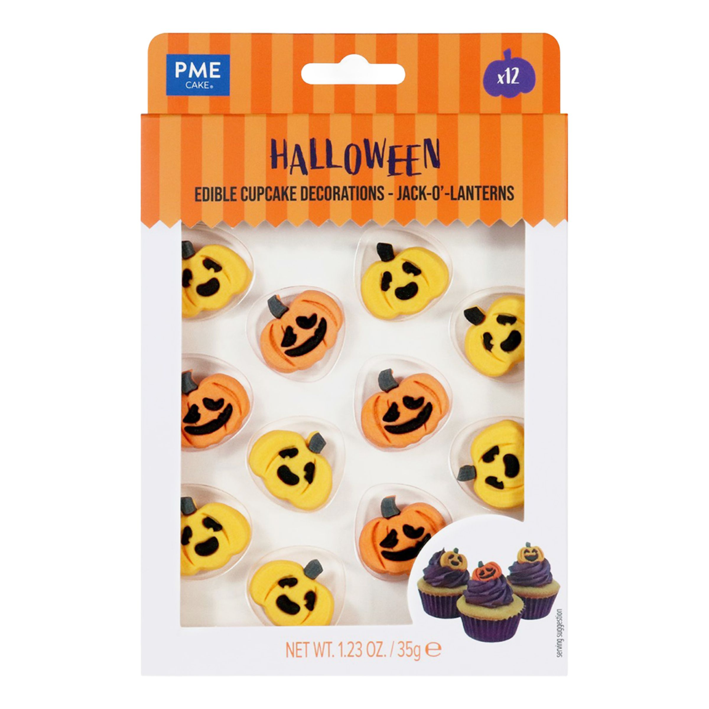 PME Sockerfigurer Pumpor - 35 gram | Hem - Festartiklar - Festdekoration - Tårtdekorationer | Party Outlet