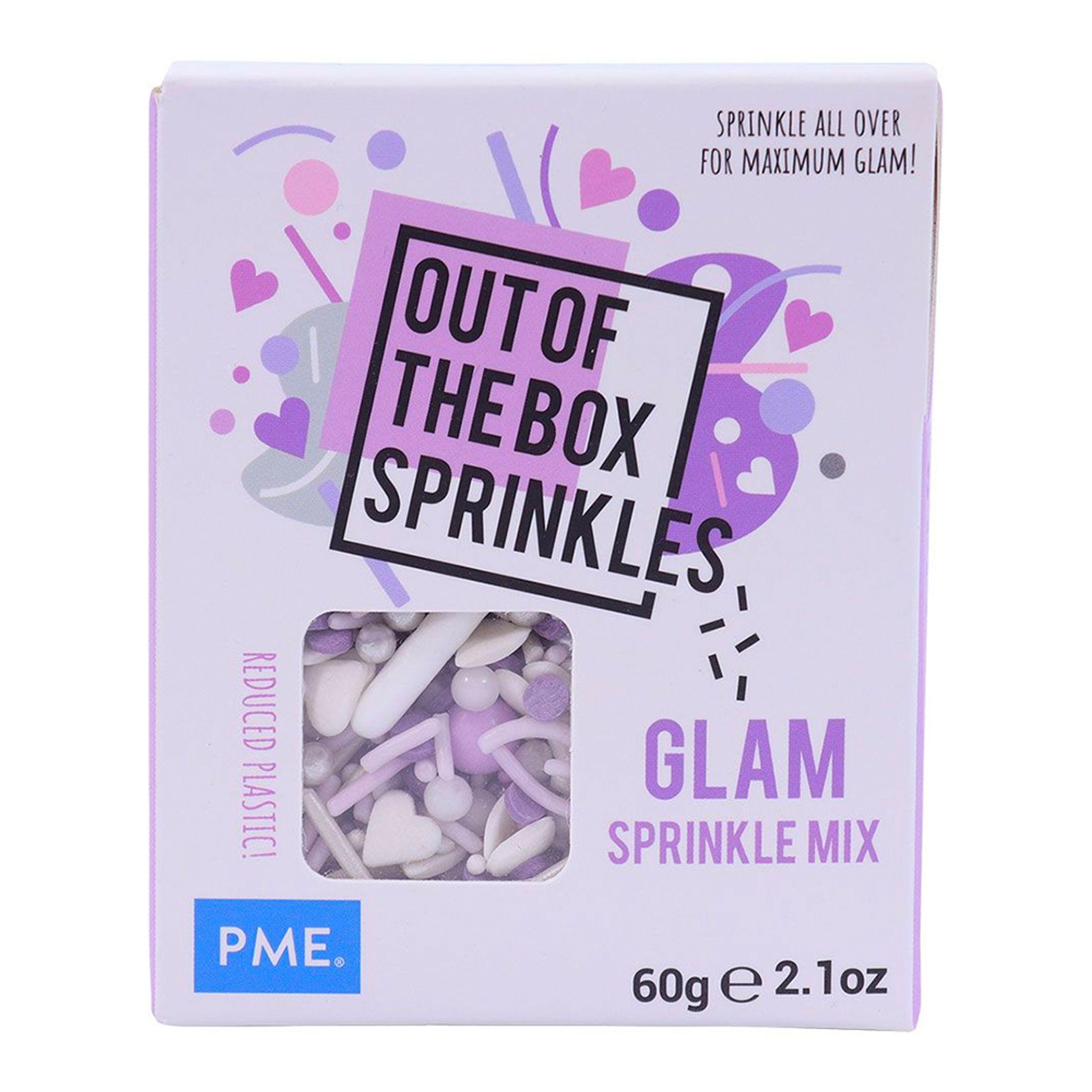 Läs mer om PME Strössel Glam Mix - 60 gram