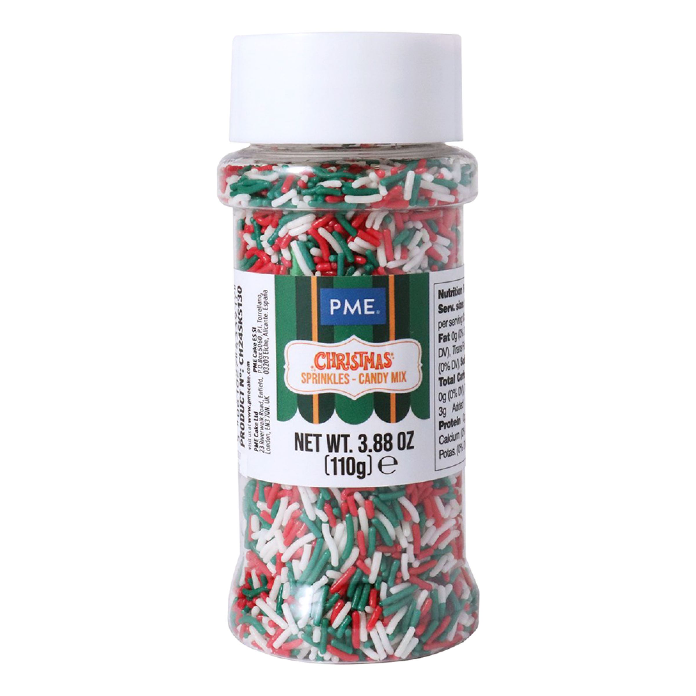 PME Strössel Polkagris - 110 gram | Hem - Festartiklar - Festdekoration - Tårtdekorationer | Pryloteket