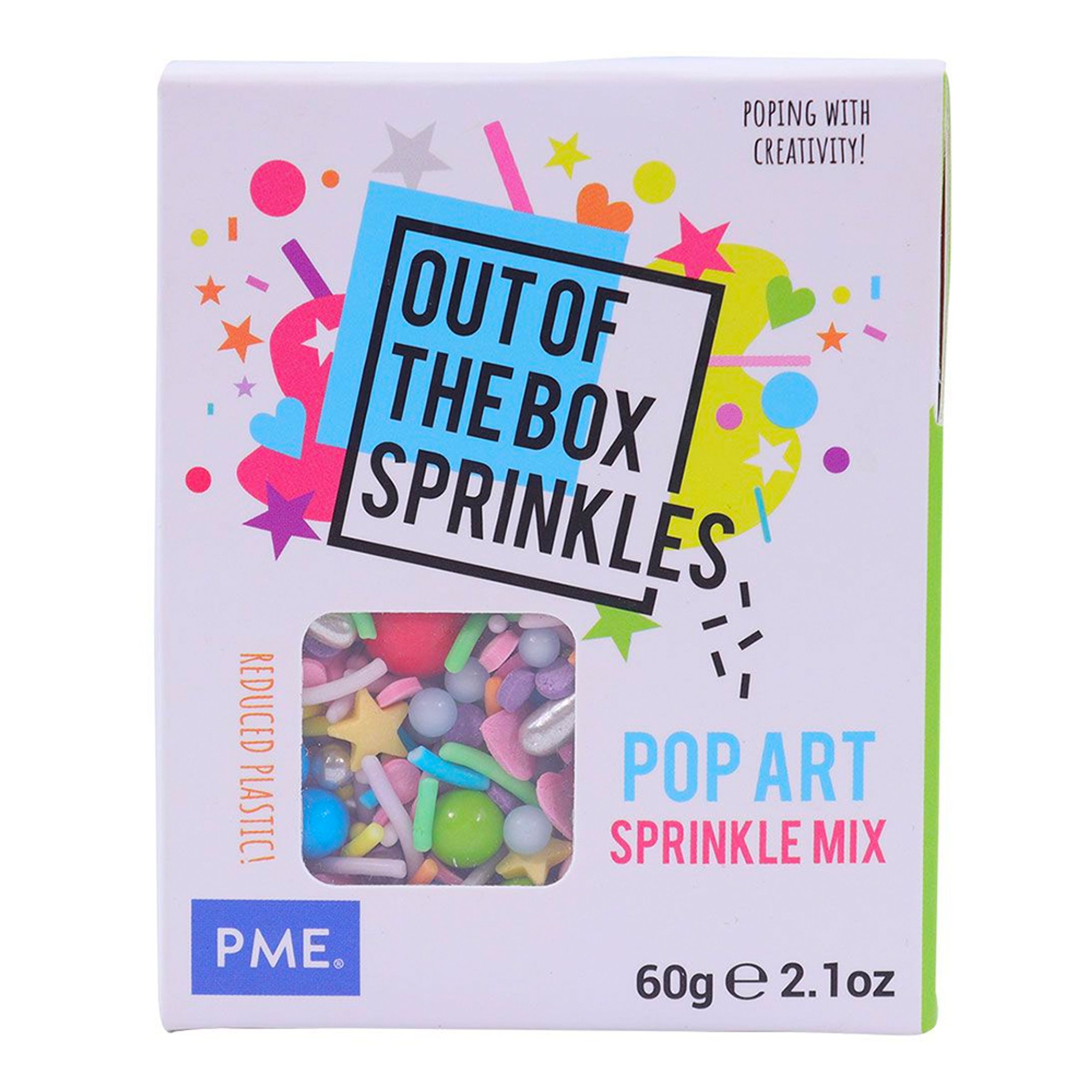 Läs mer om PME Strössel Pop Art Mix - 60 gram