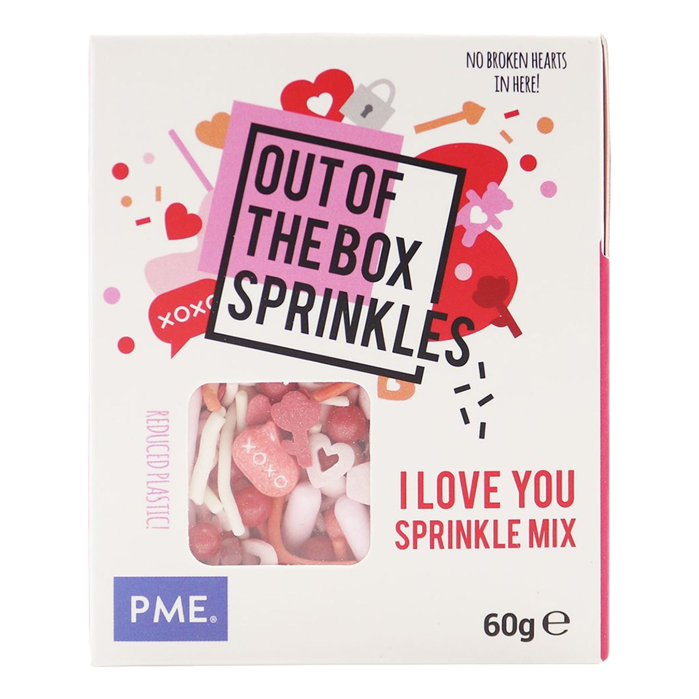 PME Strösselmix I Love You - 60 gram