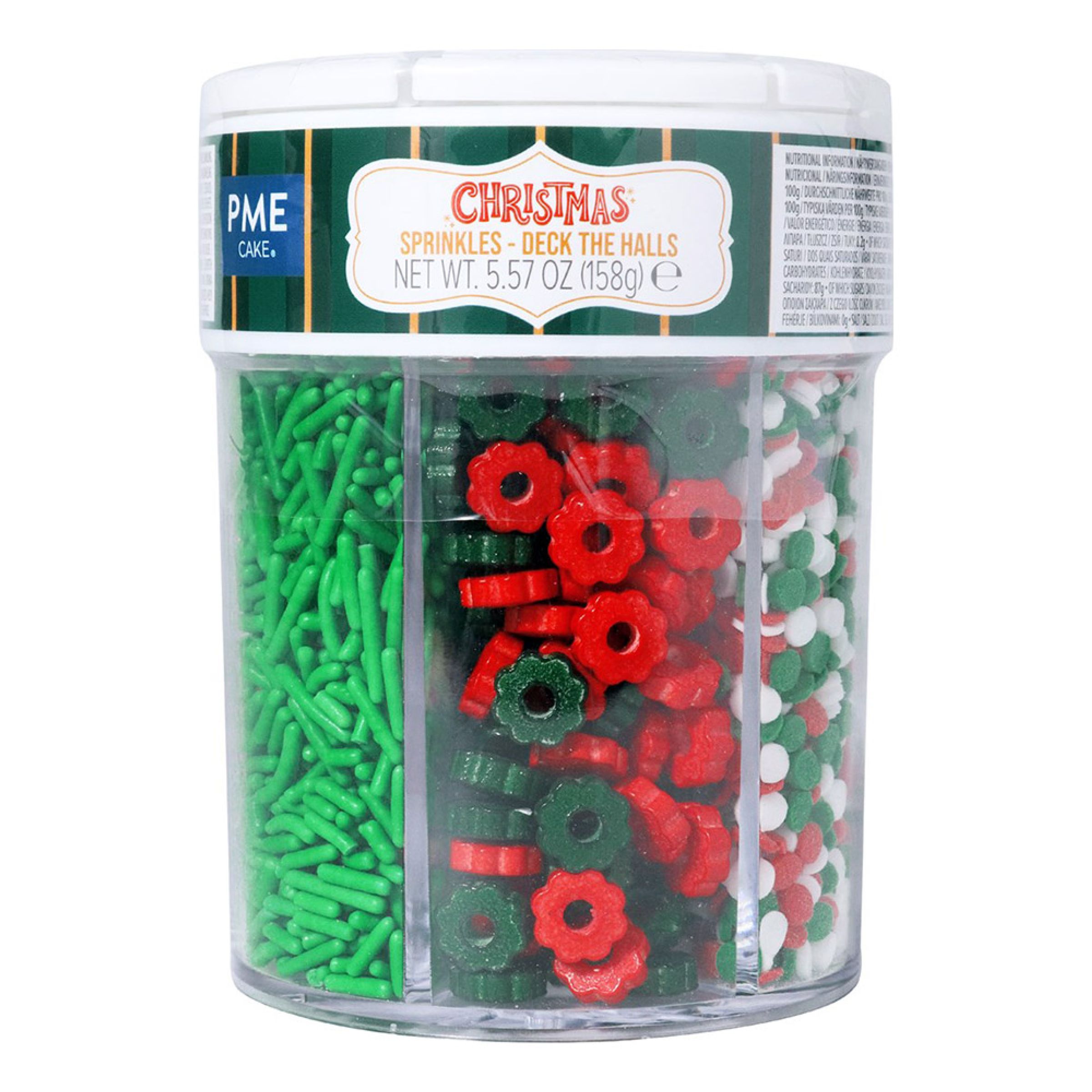 PME Strösselmix Jul - 158 gram | Hem - Festartiklar - Festdekoration - Tårtdekorationer | Maskeradspecialisten