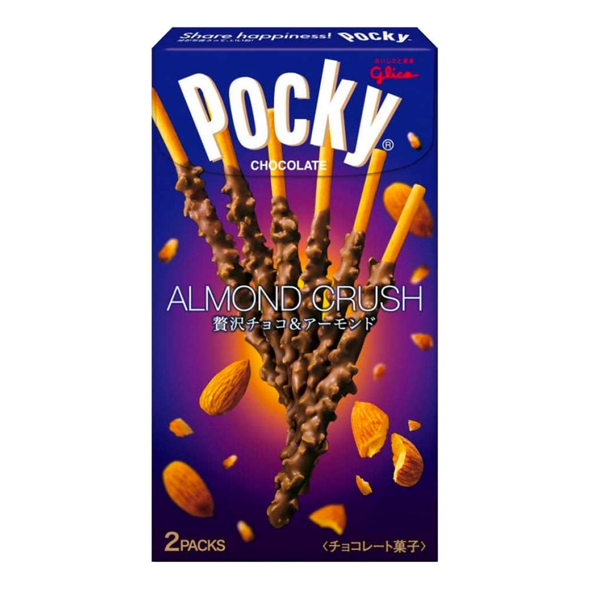 Pocky Almond Crush - 66 gram