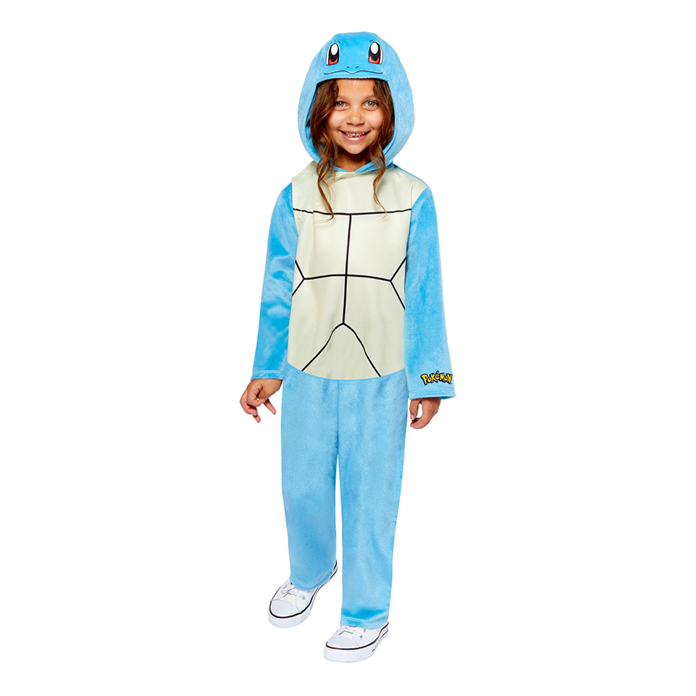 Pokémon Squirtle Jumpsuit Barn Maskeraddräkt - Large | Hem//Maskerad//Maskeraddräkter//Barndräkter | PartyOutlet