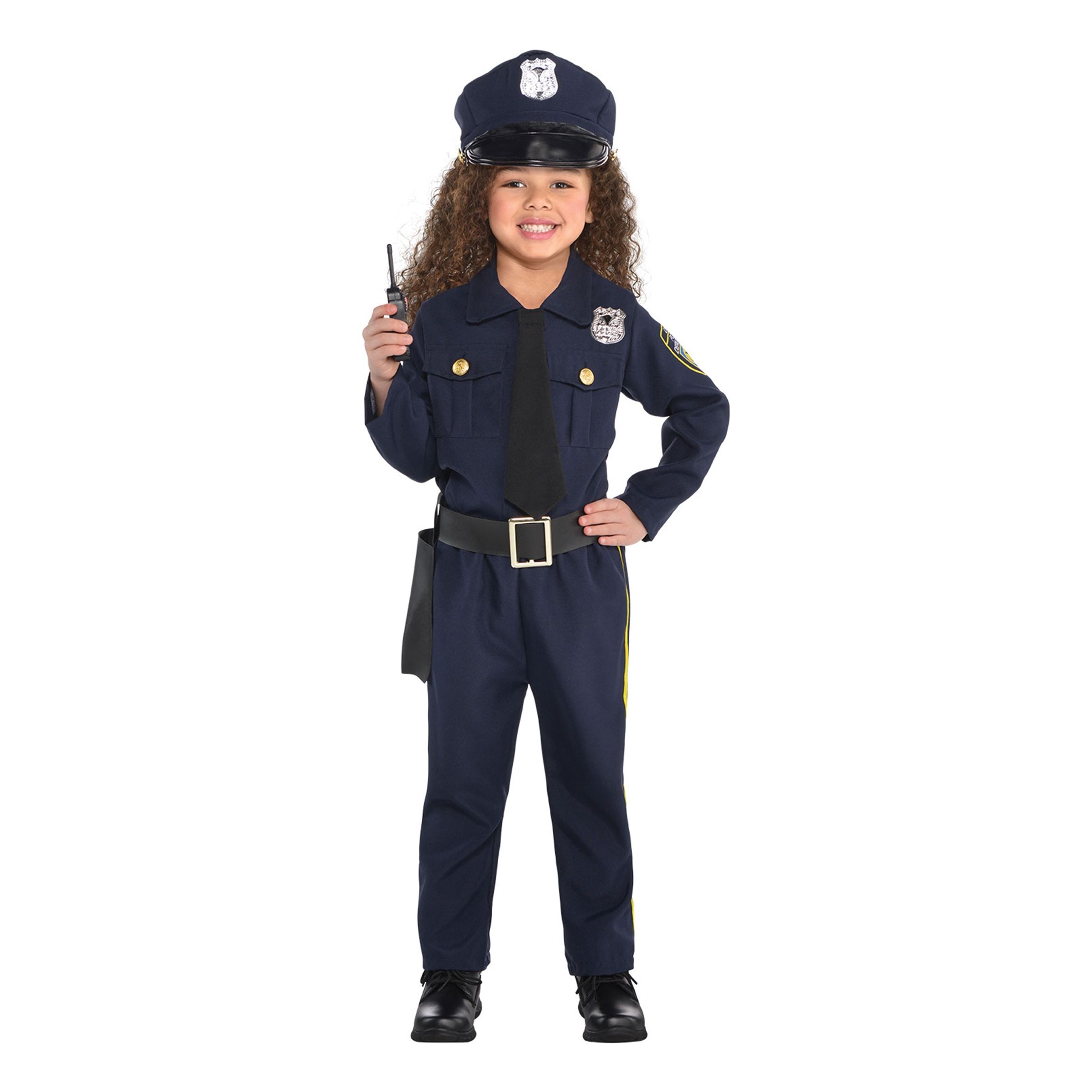 Läs mer om Polis Officer Barn Maskeraddräkt - Small