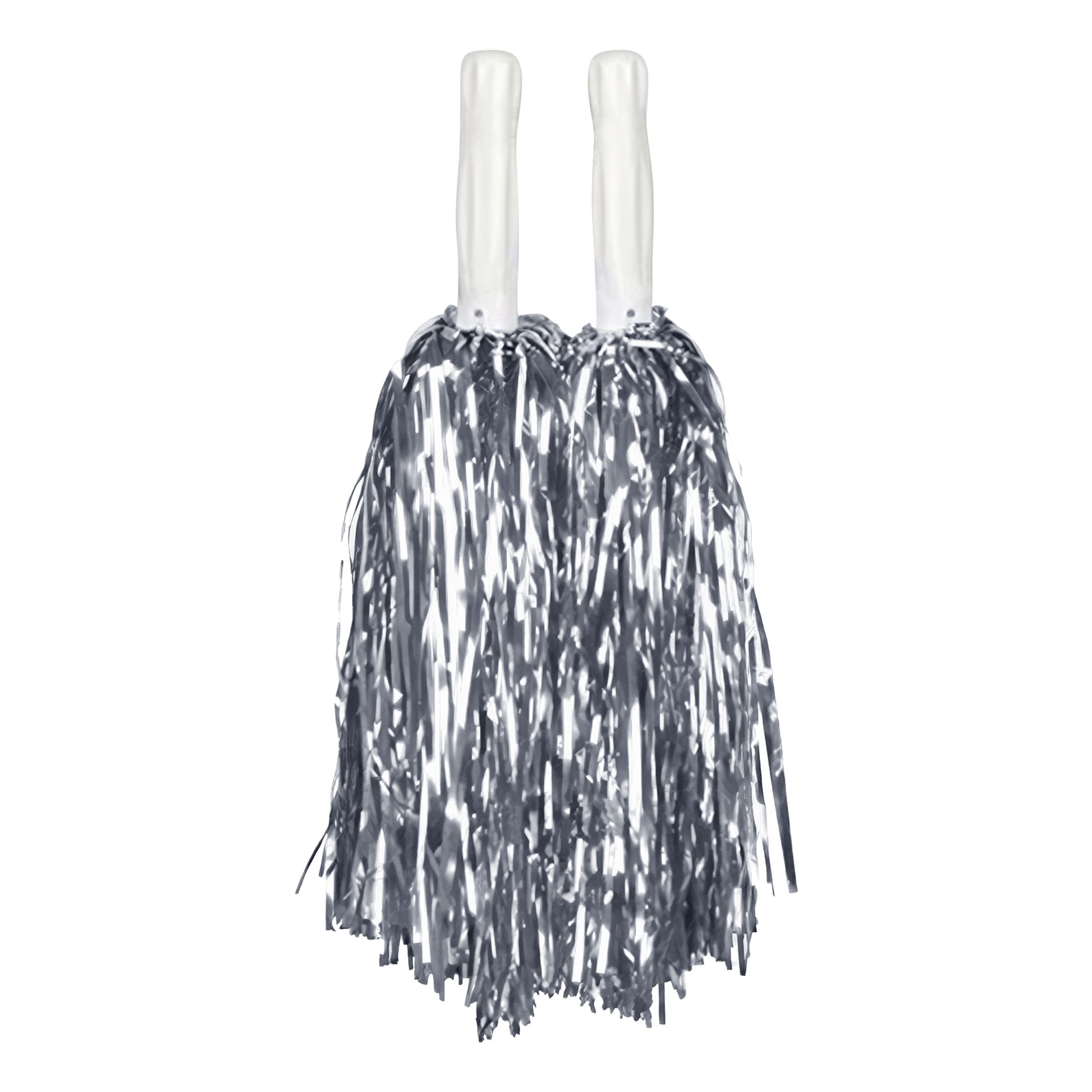 Pom Poms Glittriga - Silver