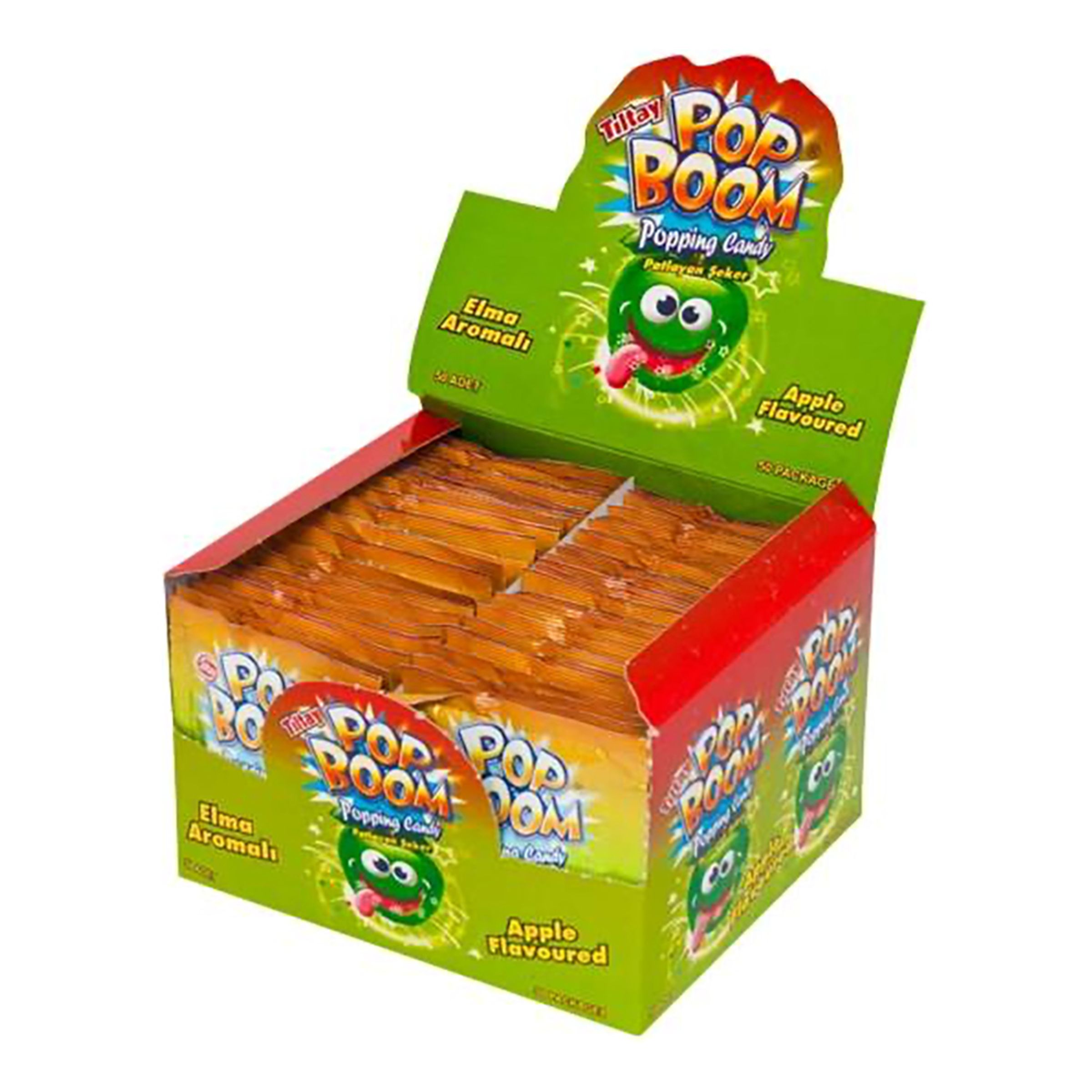 Pop Boom Äpple - 50-pack