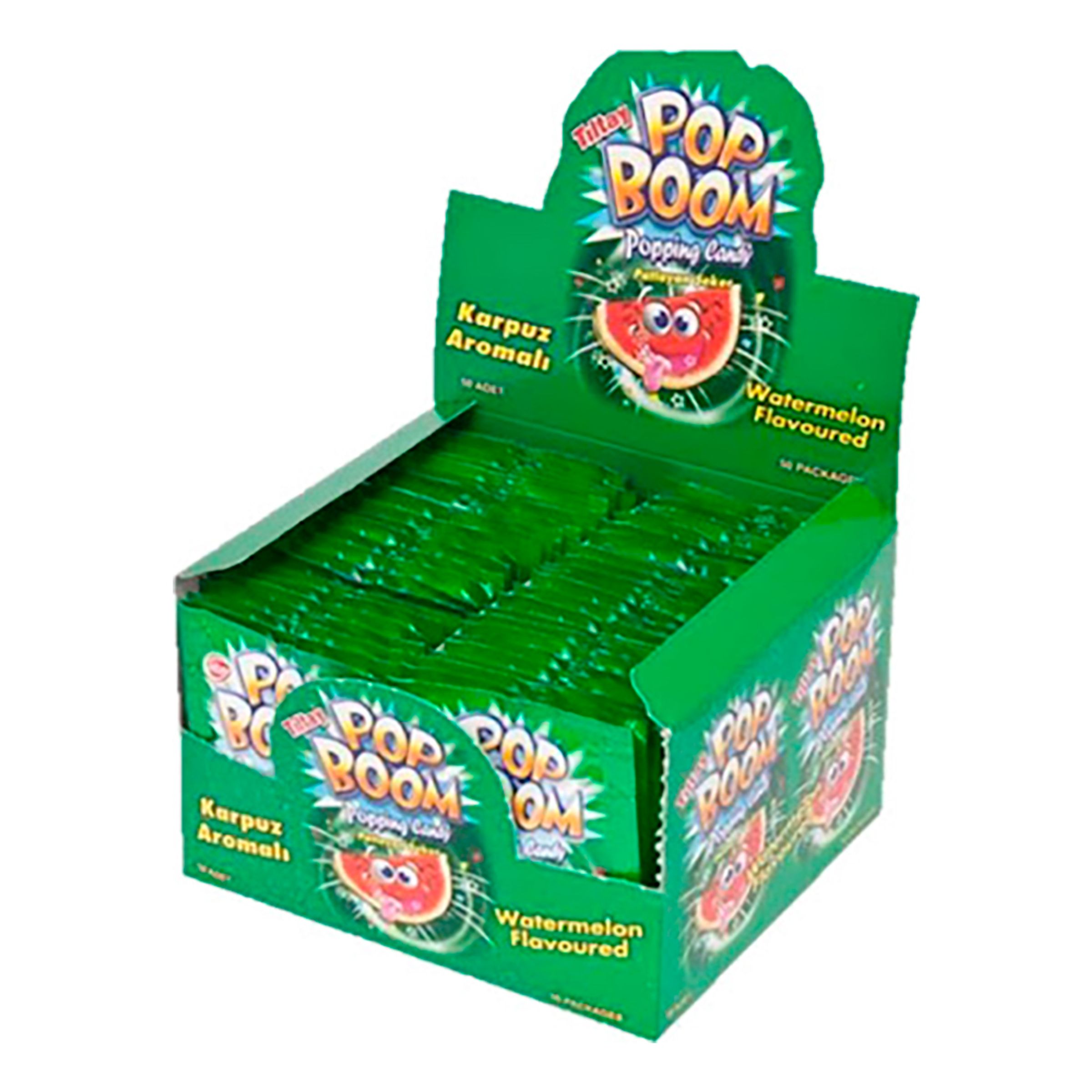 Läs mer om Pop Boom Watermelon - 50-pack