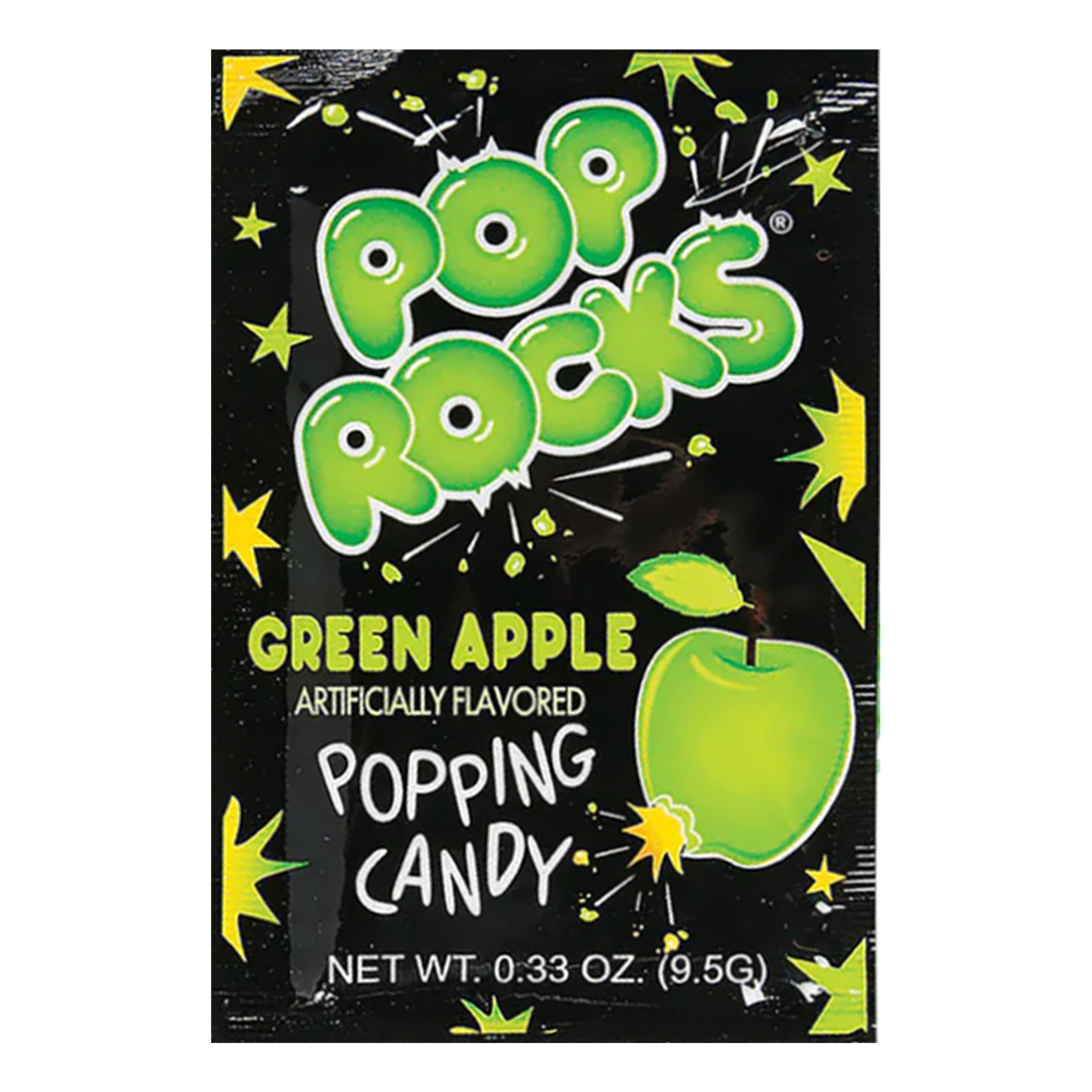 Läs mer om Pop Rocks Green Apple - 9 gram
