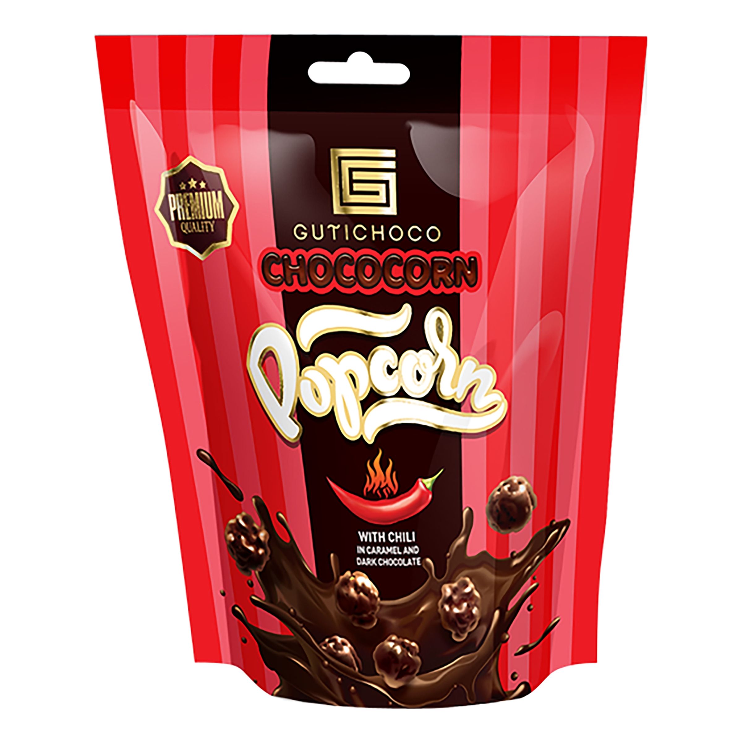 Läs mer om Popcorn Chocolate & Chili - 70 gram