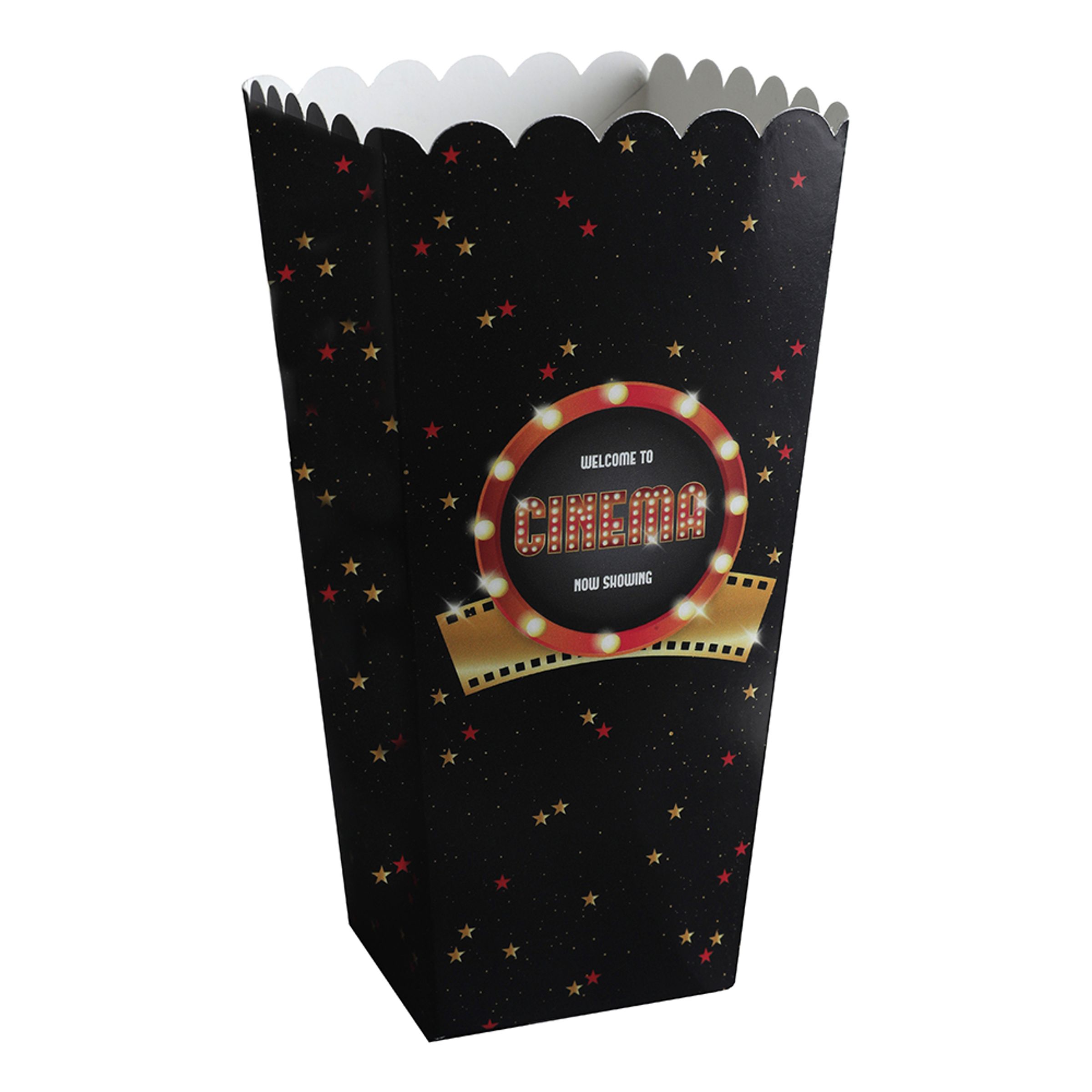 Läs mer om Popcornbägare Hollywood - 8-pack