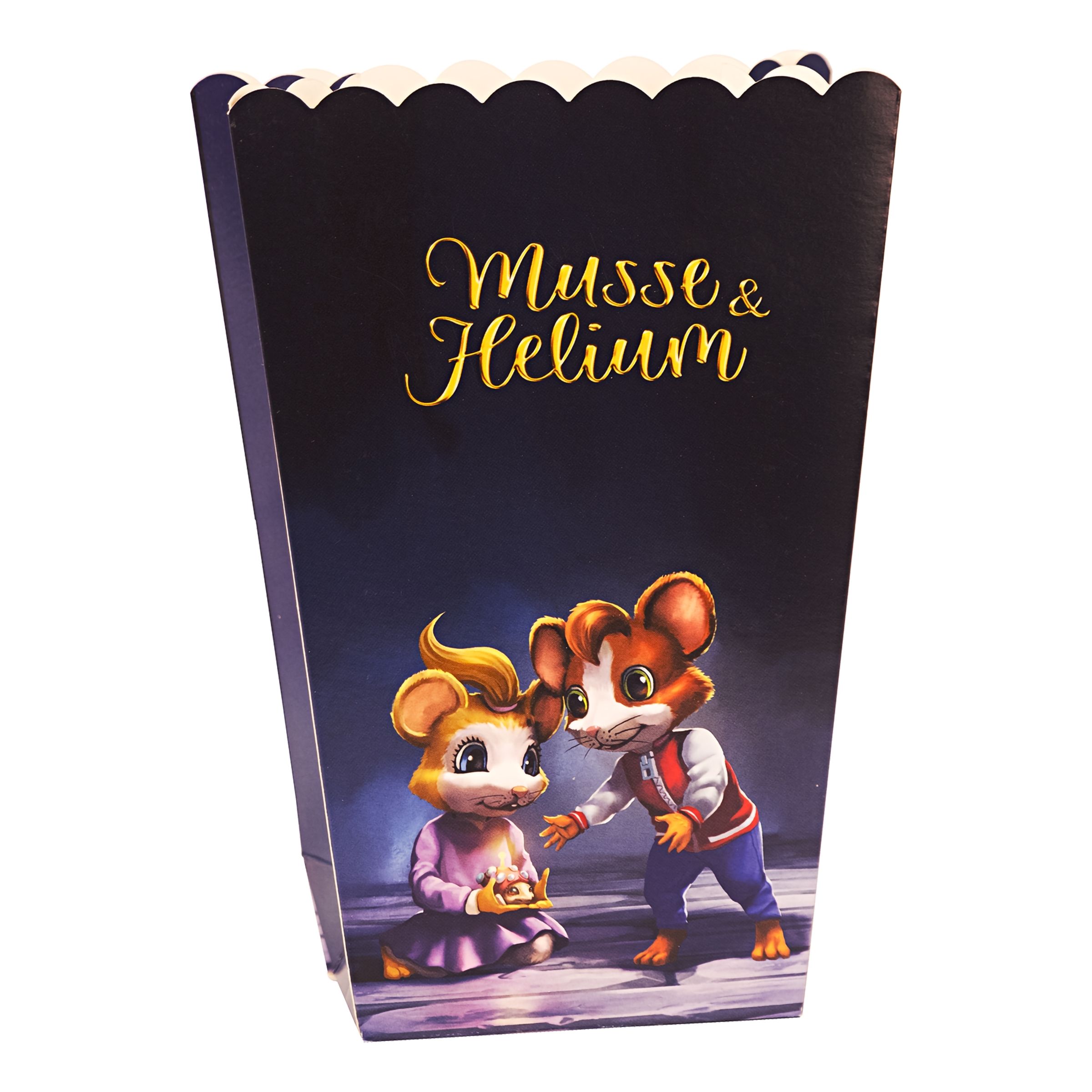 Popcornbägare Musse & Helium Äventyr - 8-pack