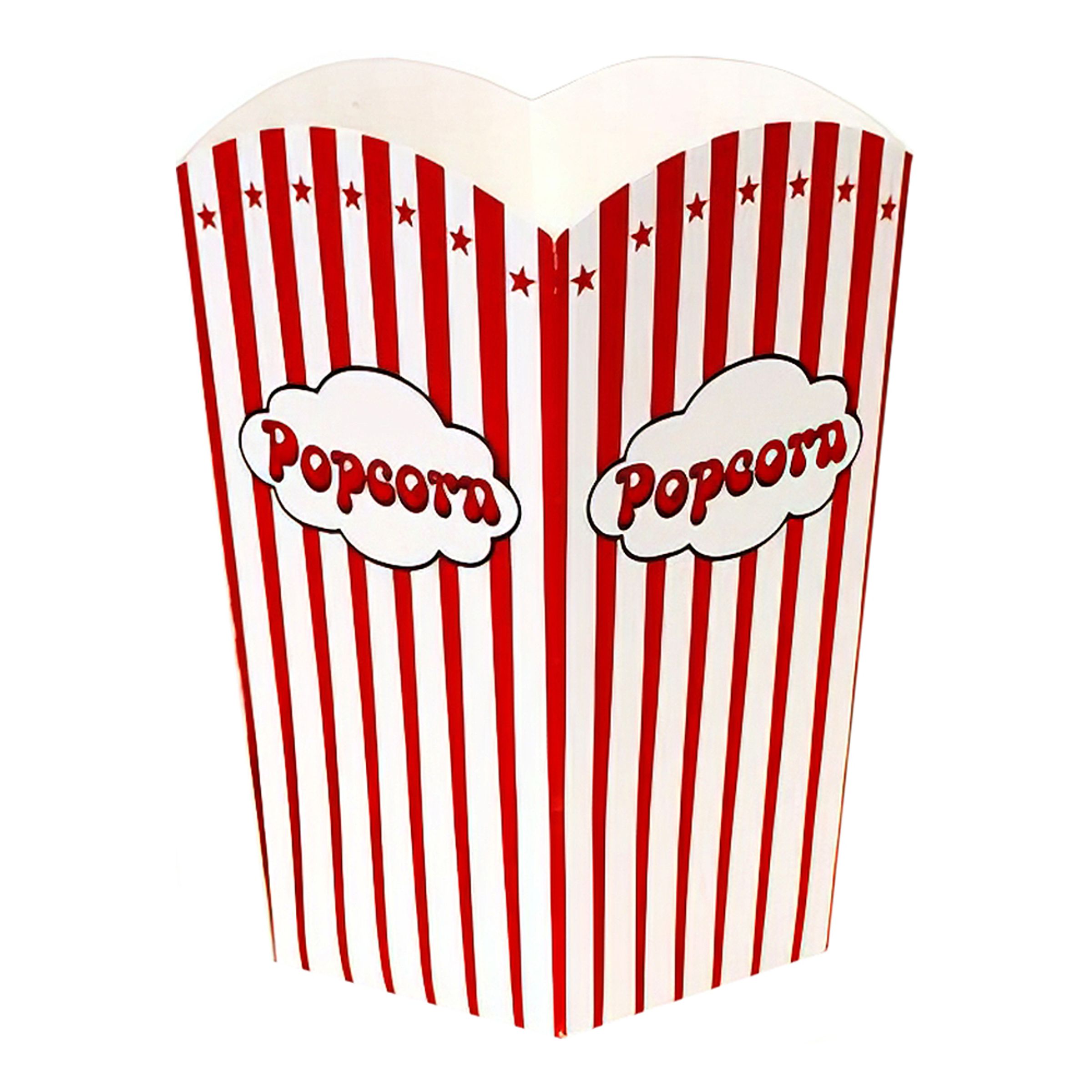 Popcornbägare Retro - 1,4 liter 10-pack