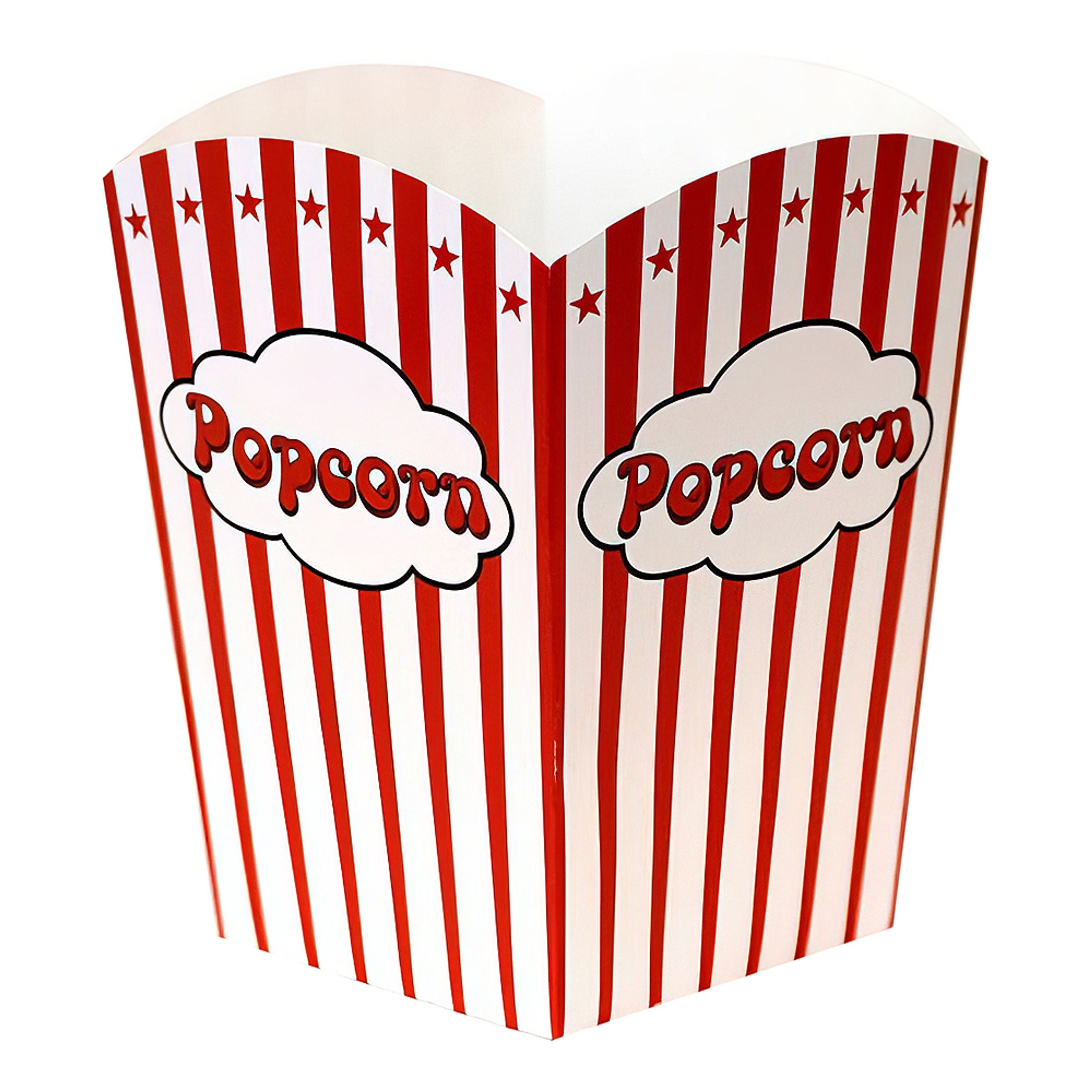 Popcornbägare Retro - 2,9 liter 10-pack