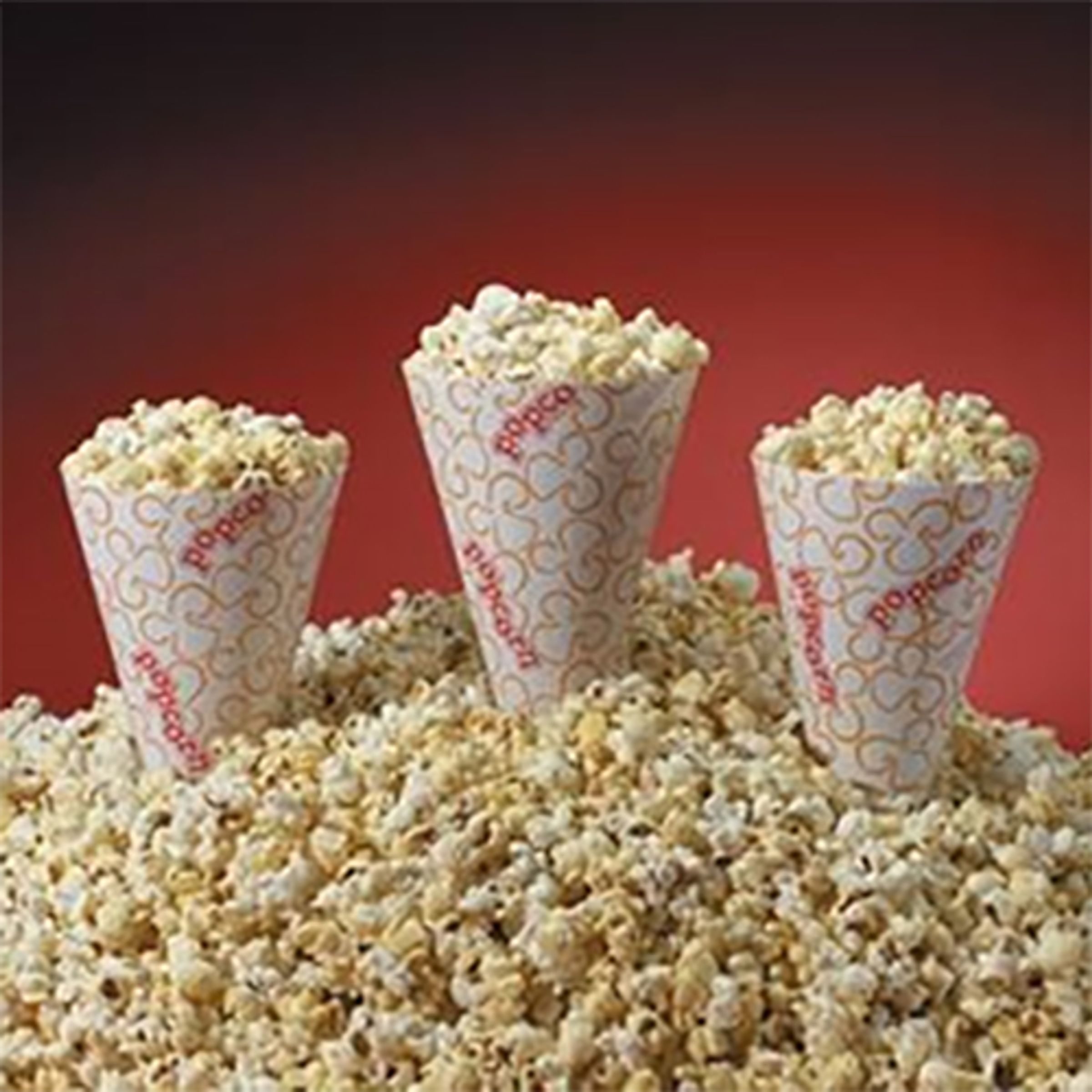 Popcornstrutar i Papper - 10-pack