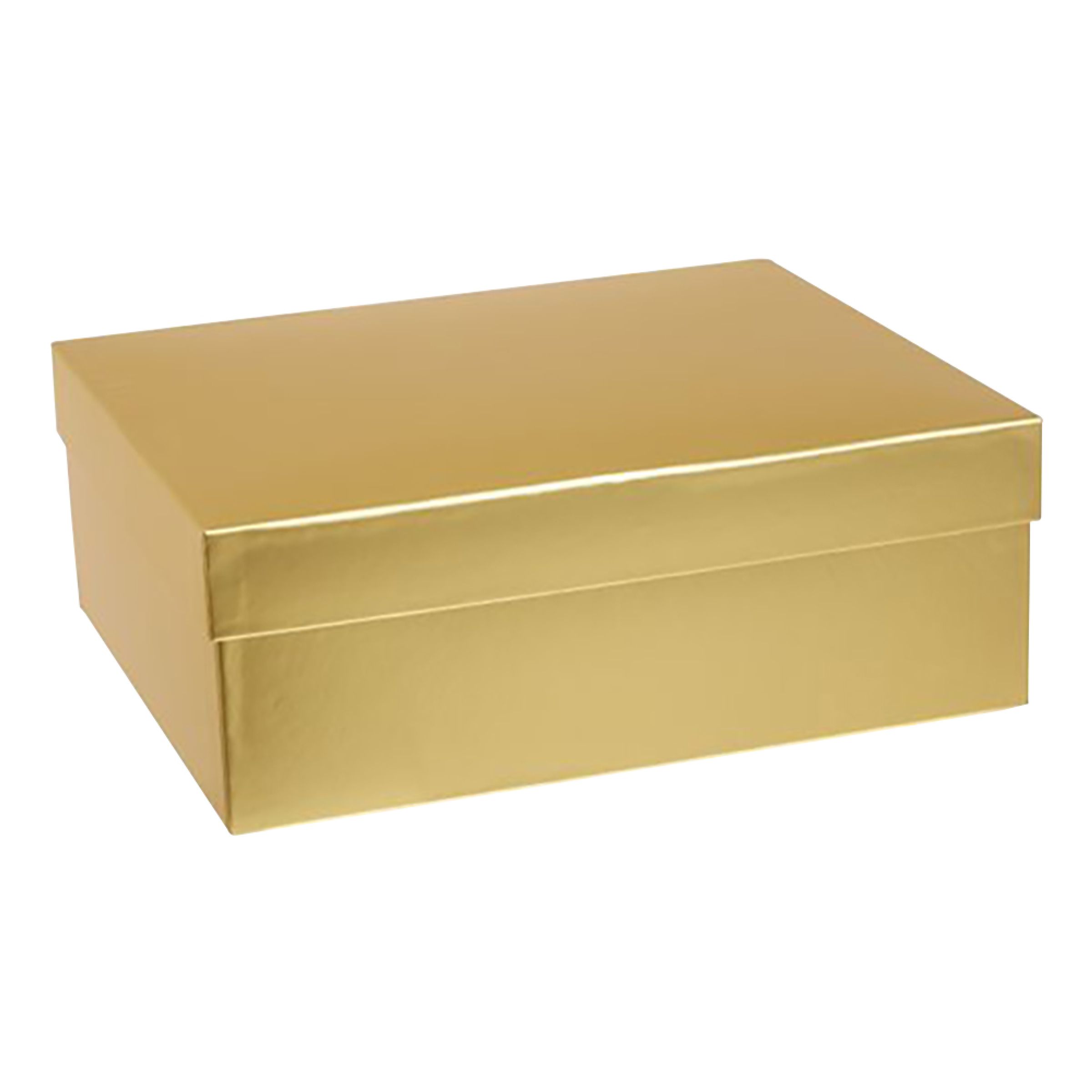 Presentask Guld Stor | Hem - Teman - Färger - Guld | Party Outlet