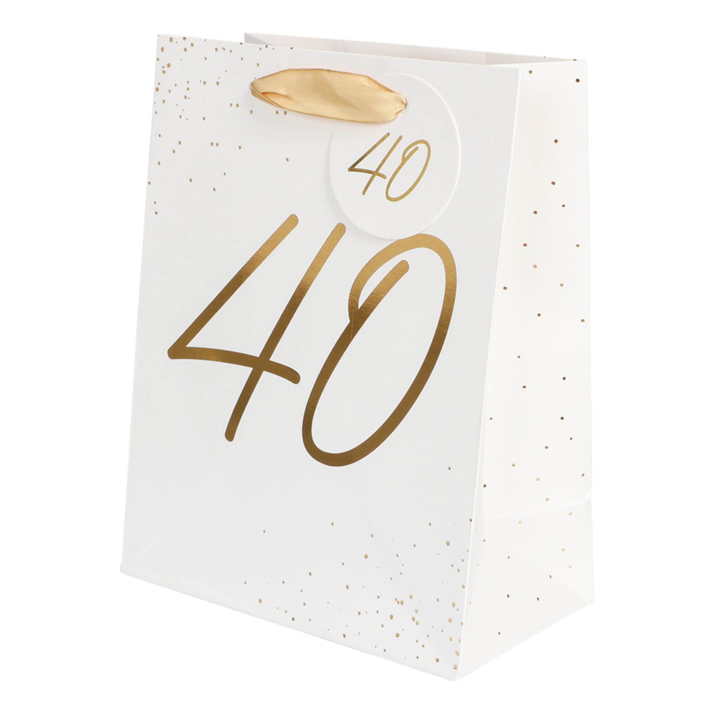 Presentpåse 40 Guld