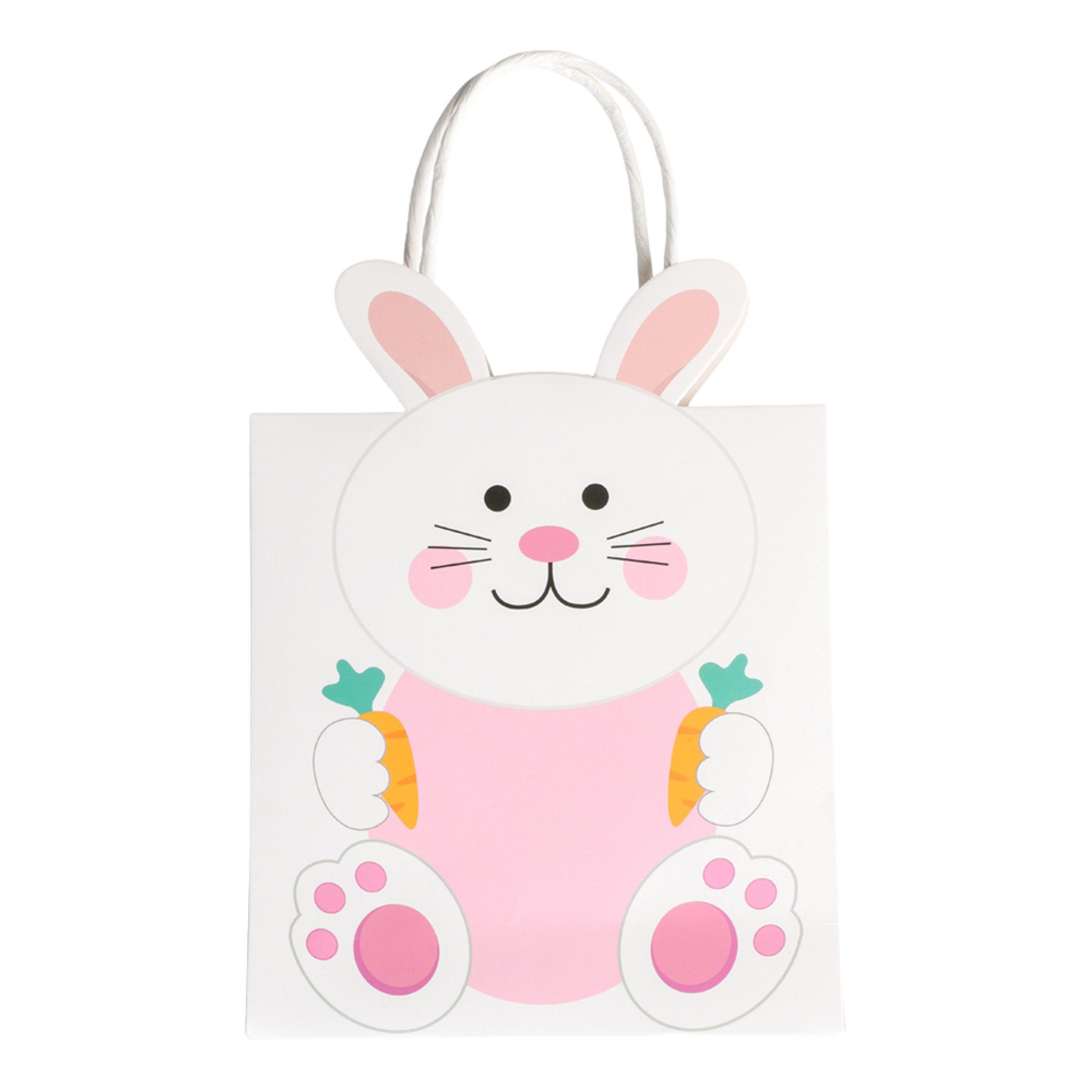 Presentpåse Kanin med Morötter | Hem - Festartiklar - Presentinslagning | Party Outlet