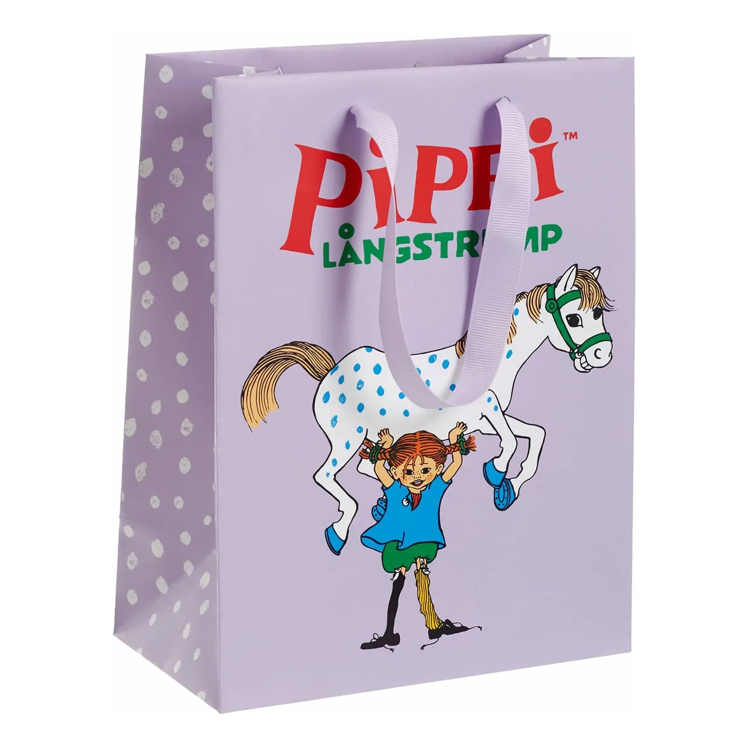 Presentpåse Pippi Långstrump Lila | Hem - Festartiklar - Presentinslagning | Maskeradspecialisten