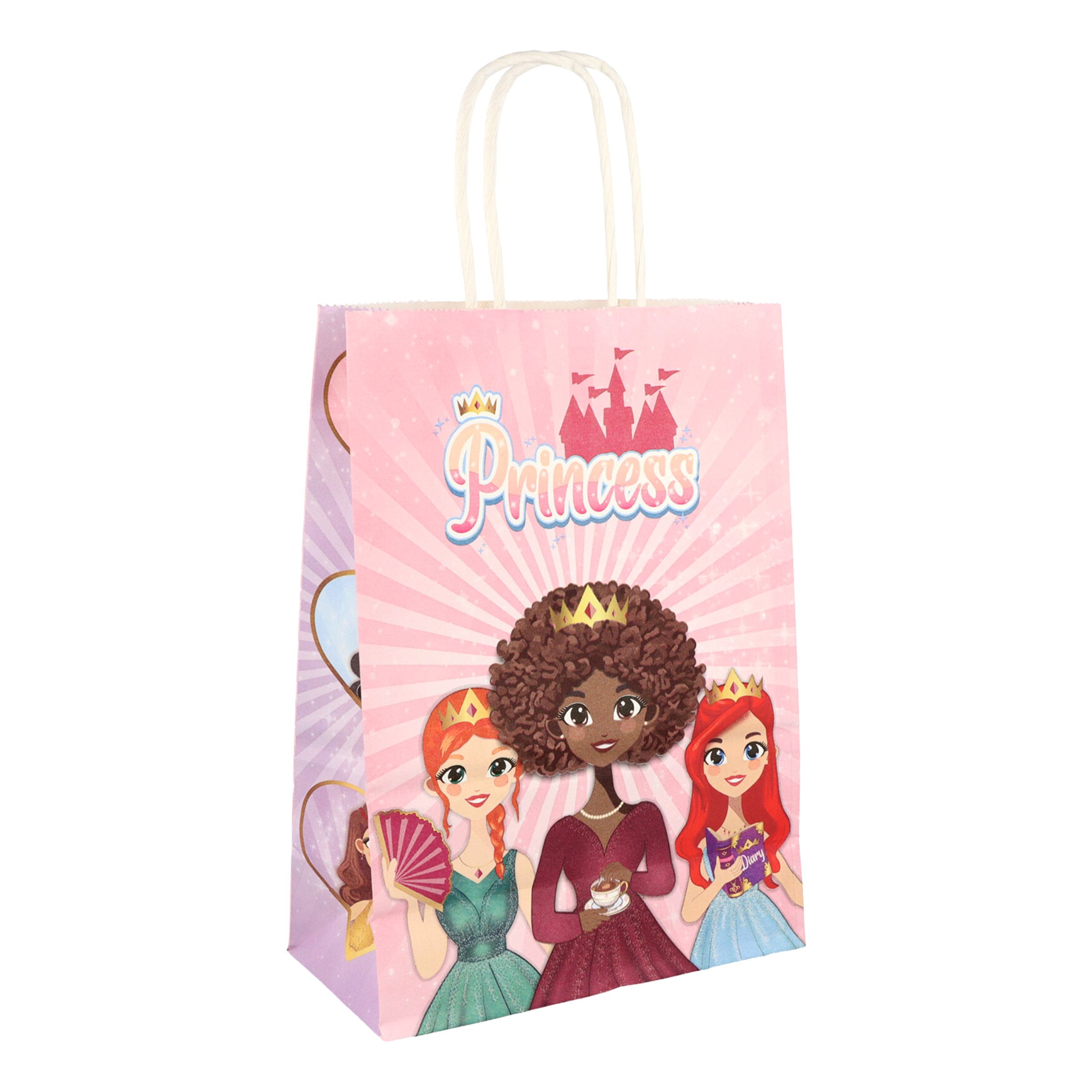 Presentpåse Prinsessa med Handtag | Hem - Festartiklar - Presentinslagning | Pryloteket