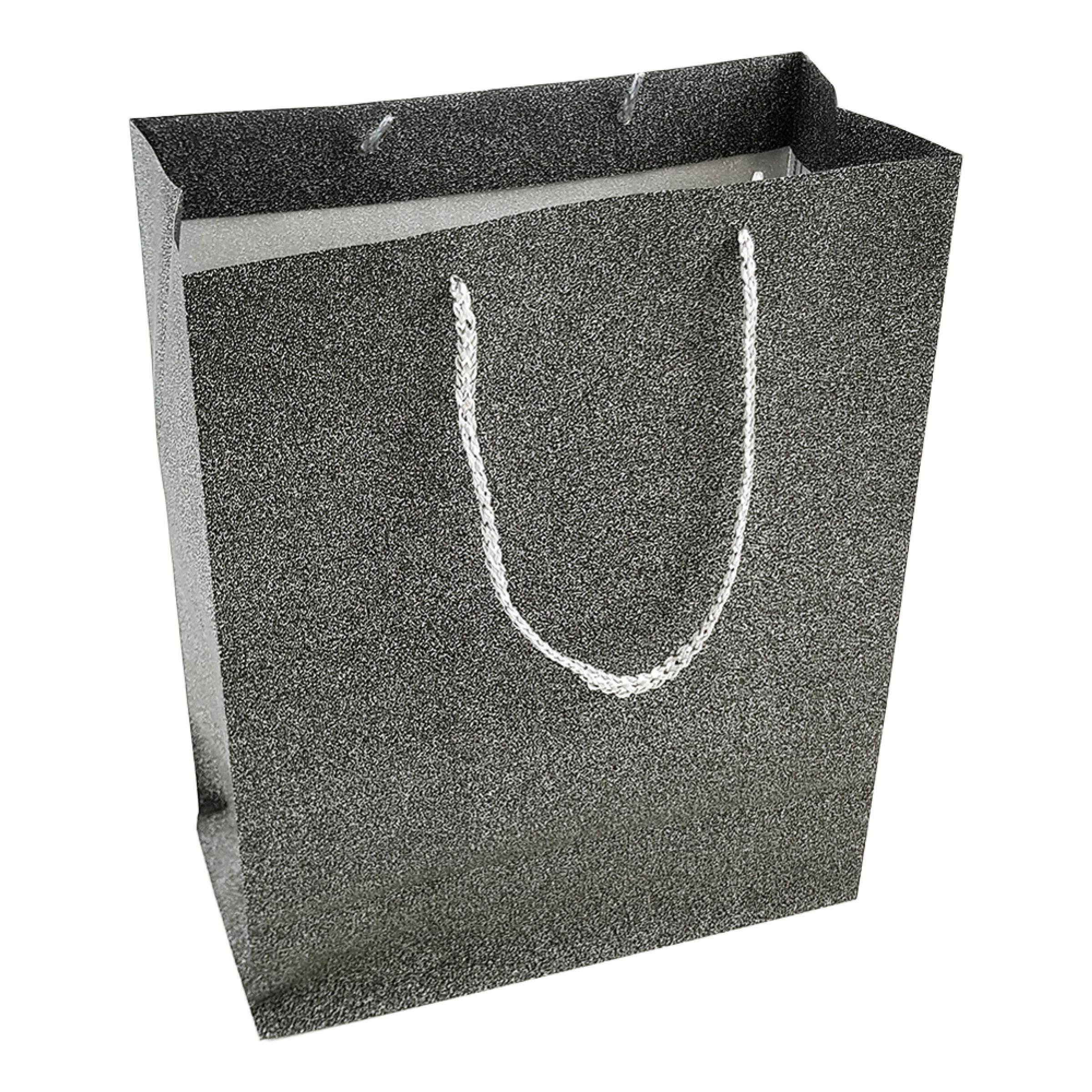 Presentpåse Svart Glitter - Stor | Hem - Teman - Färger - Svart | Pryloteket