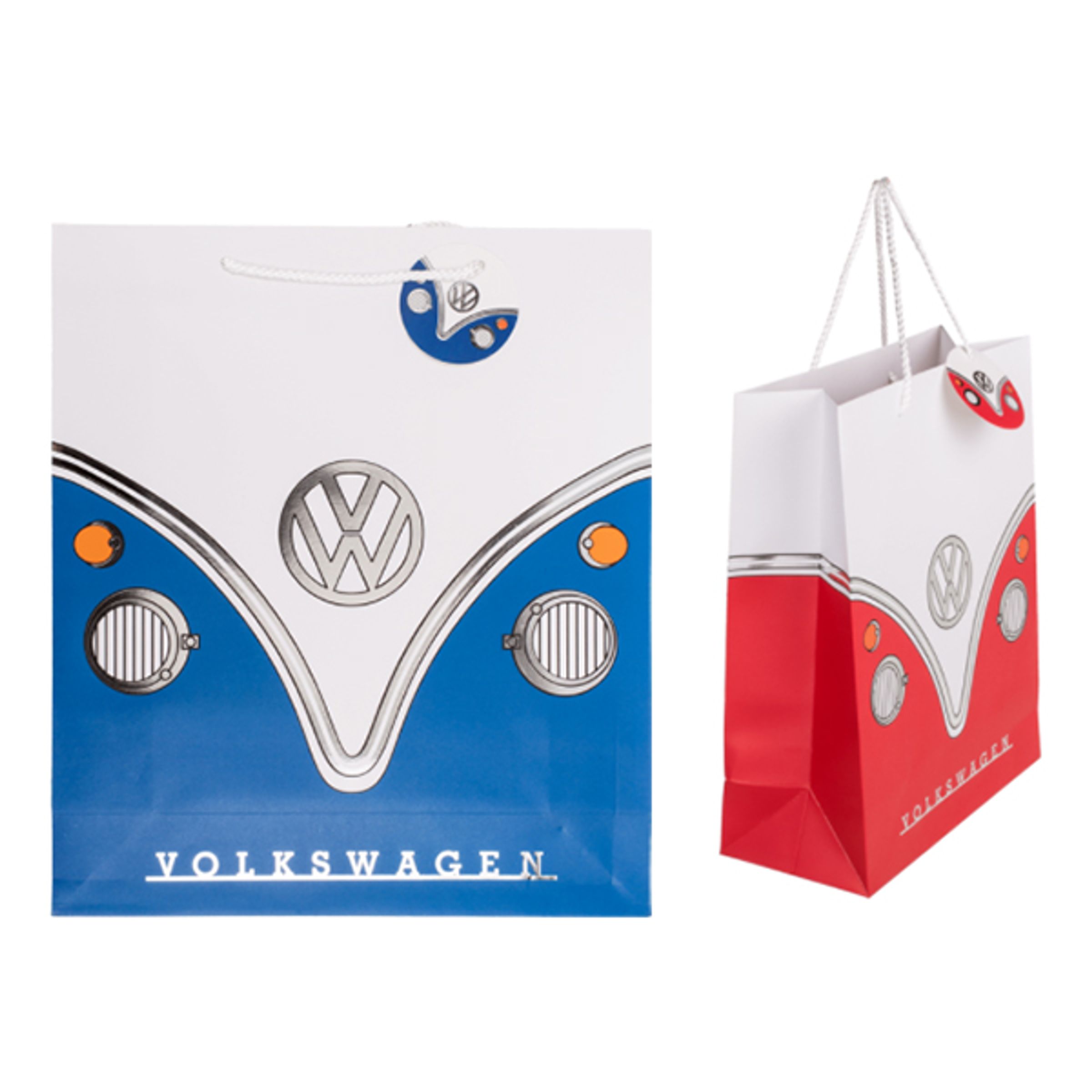 Läs mer om Presentpåse VW Camper Van - Blå