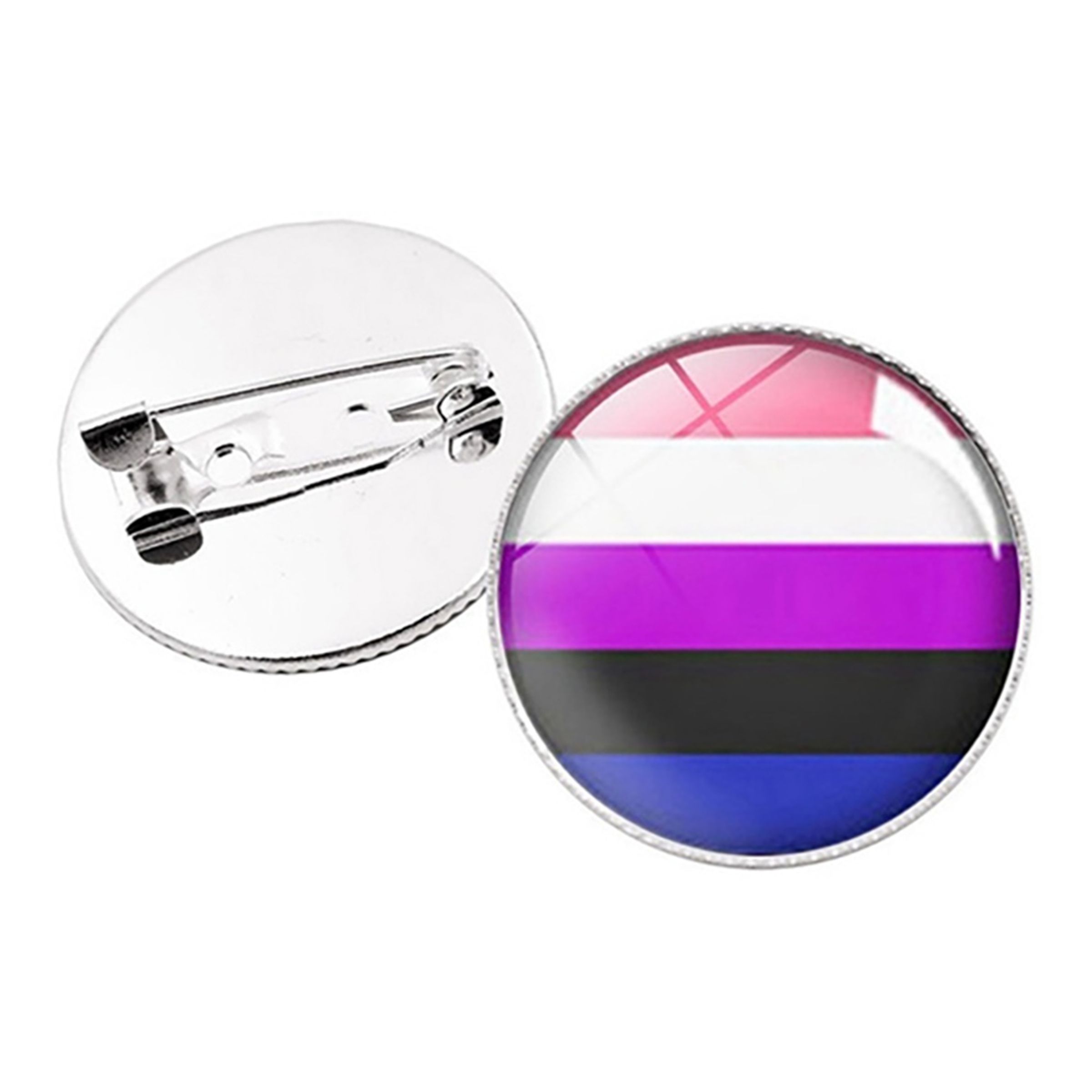 Läs mer om Pride Pins - Genderfluid