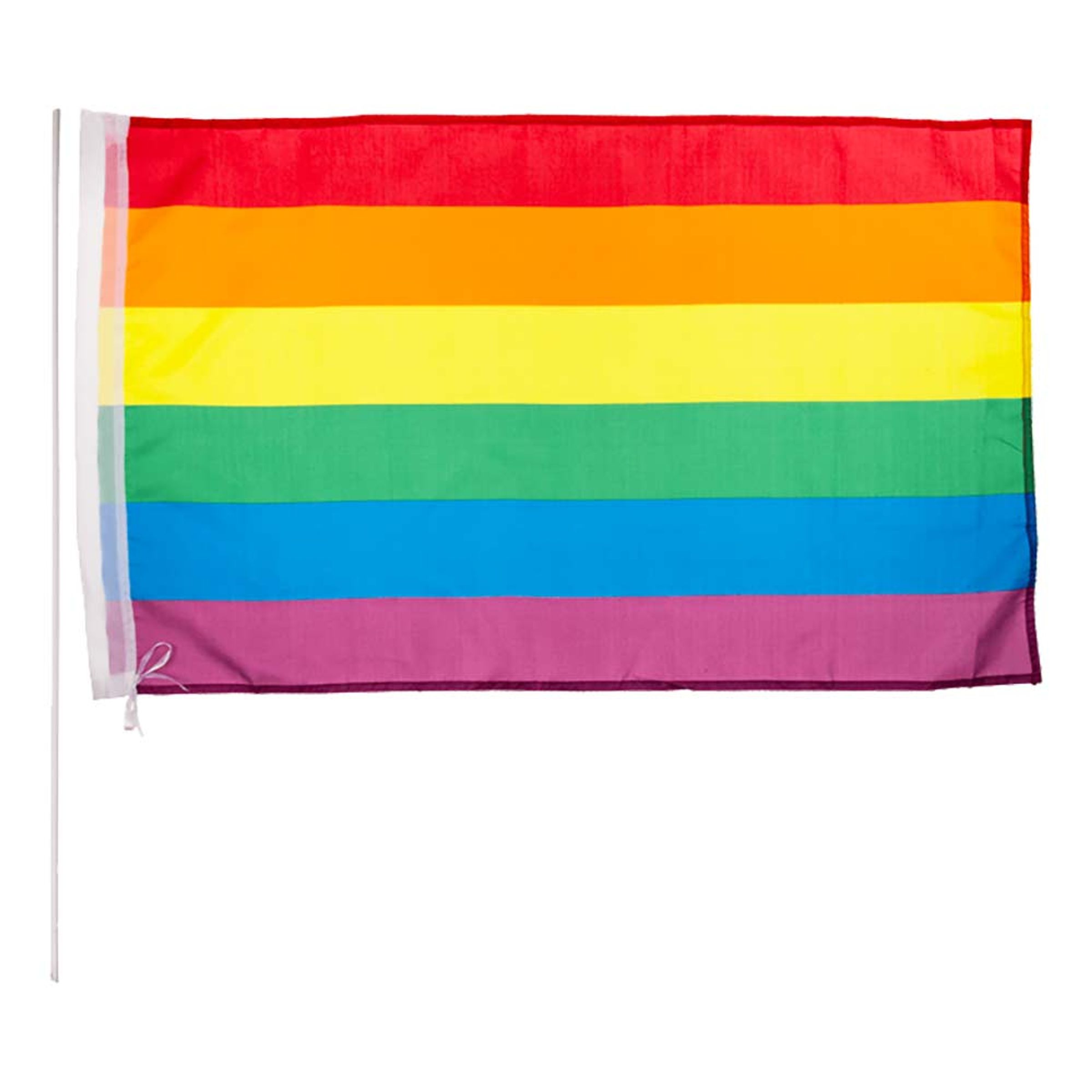Läs mer om Prideflagga med Pinne
