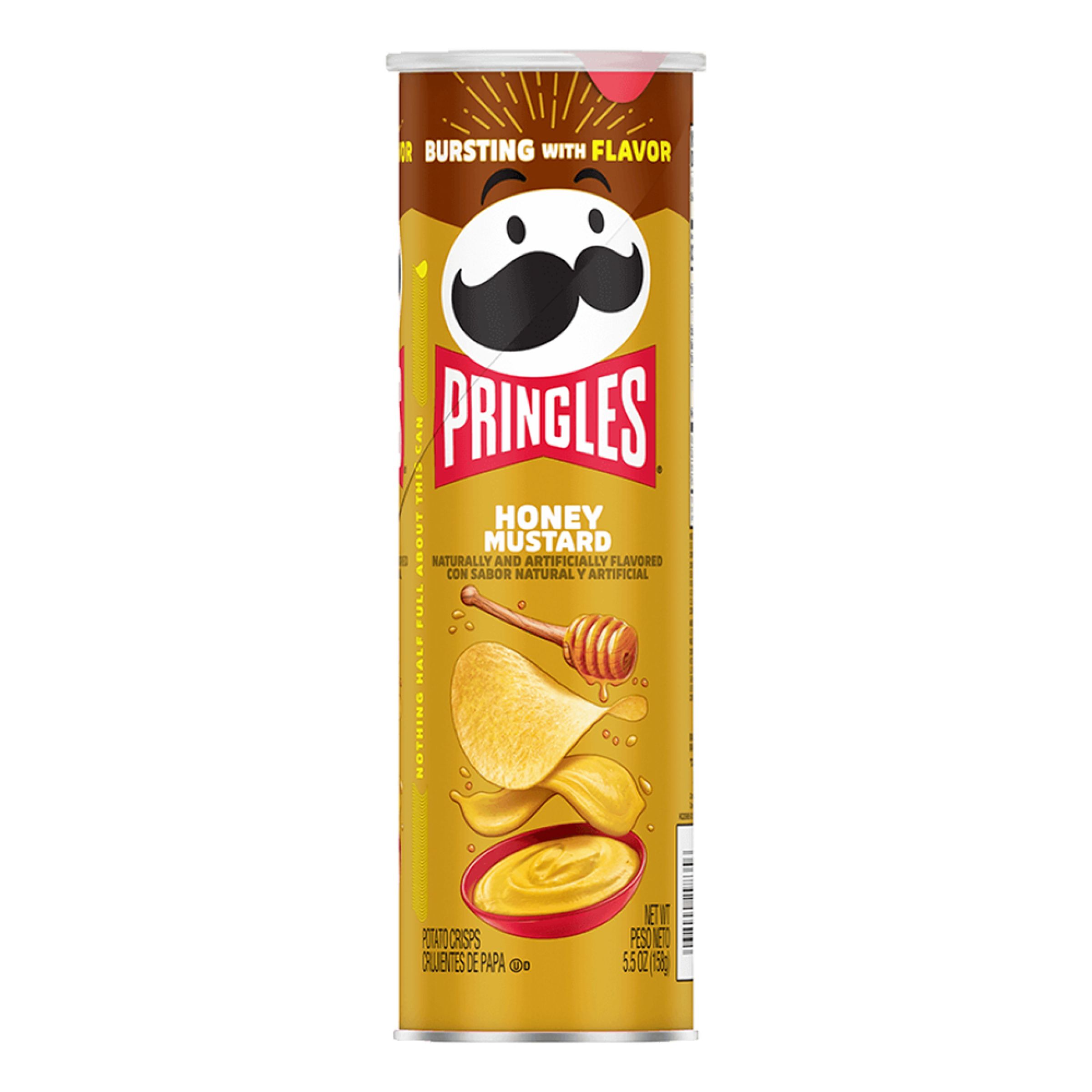 Pringles Honey Mustard - 158 gram | Hem - Godis & Läsk - Snacks - Chips | Maskeradspecialisten