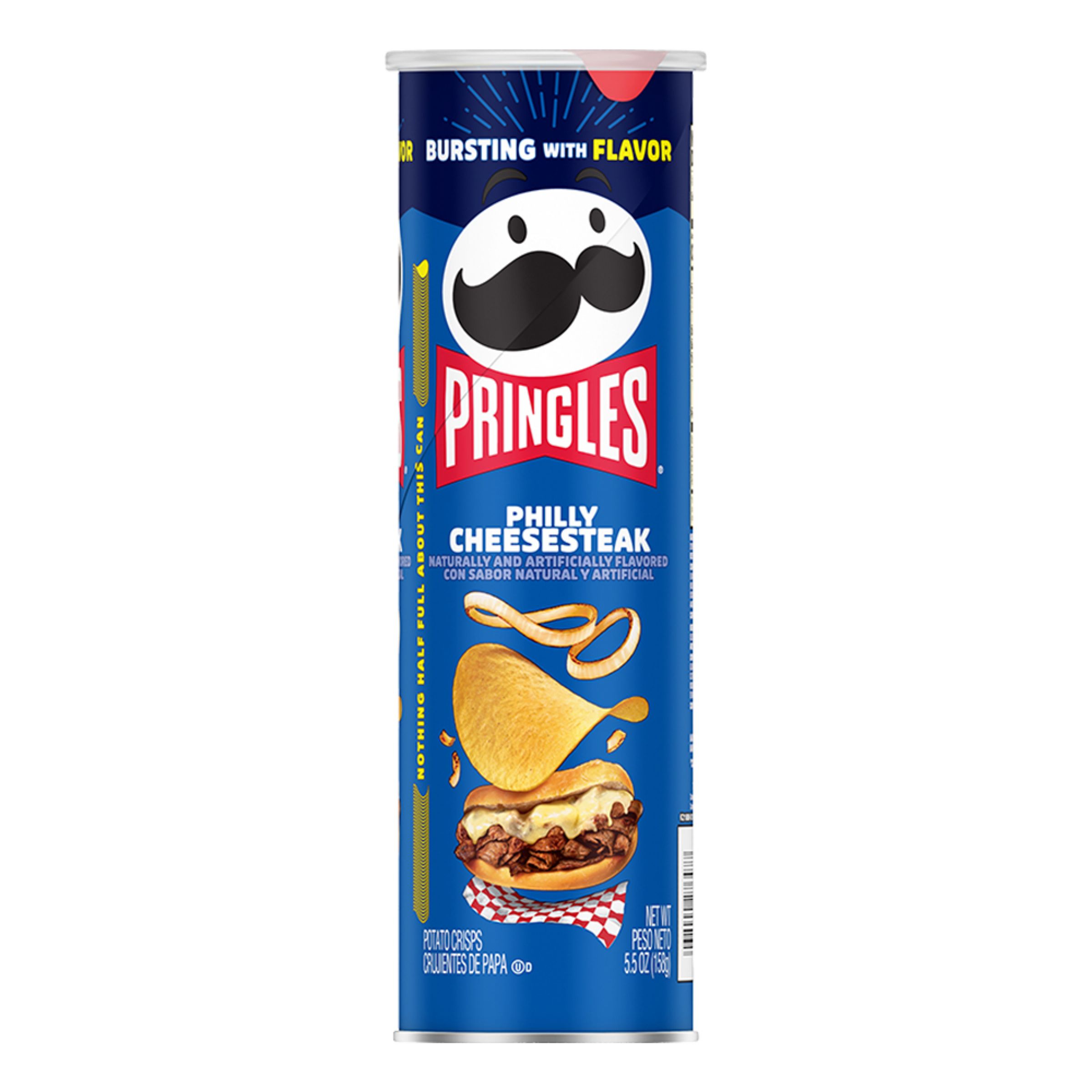 Pringles Philly Cheesesteak - 158 gram | Hem - Godis & Läsk - Snacks | Maskeradspecialisten