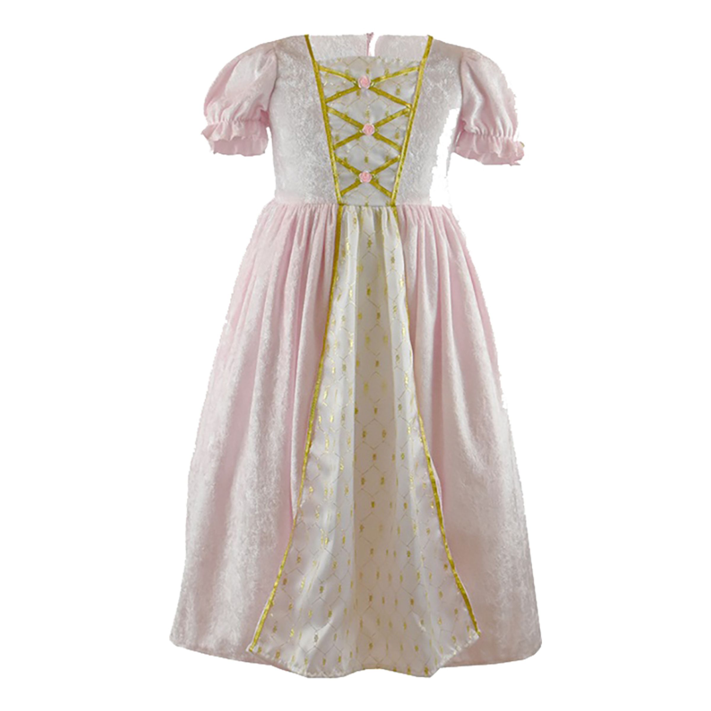 Prinsessklänning Sammetsrosa Barn - Medium