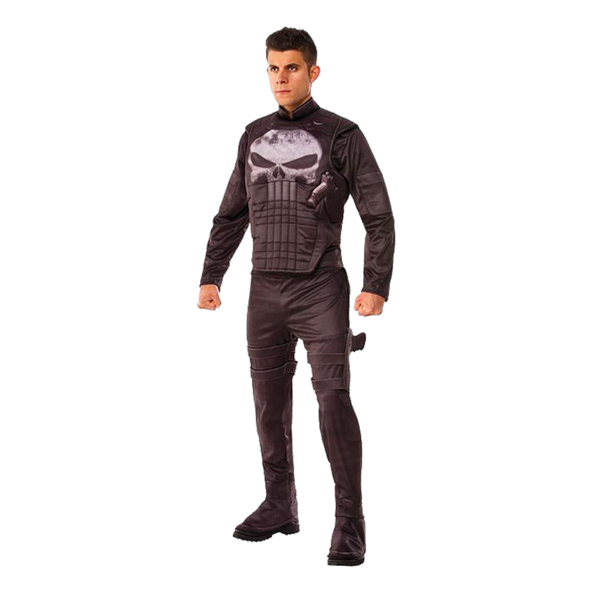 Punisher Deluxe Maskeraddräkt - Standard