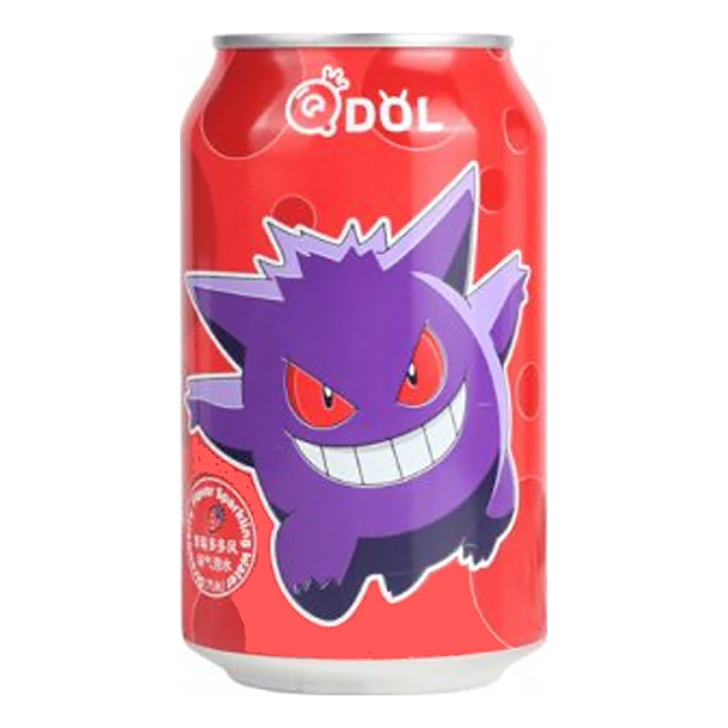 Qdol Pokemon Soda Strawberry - 33 cl