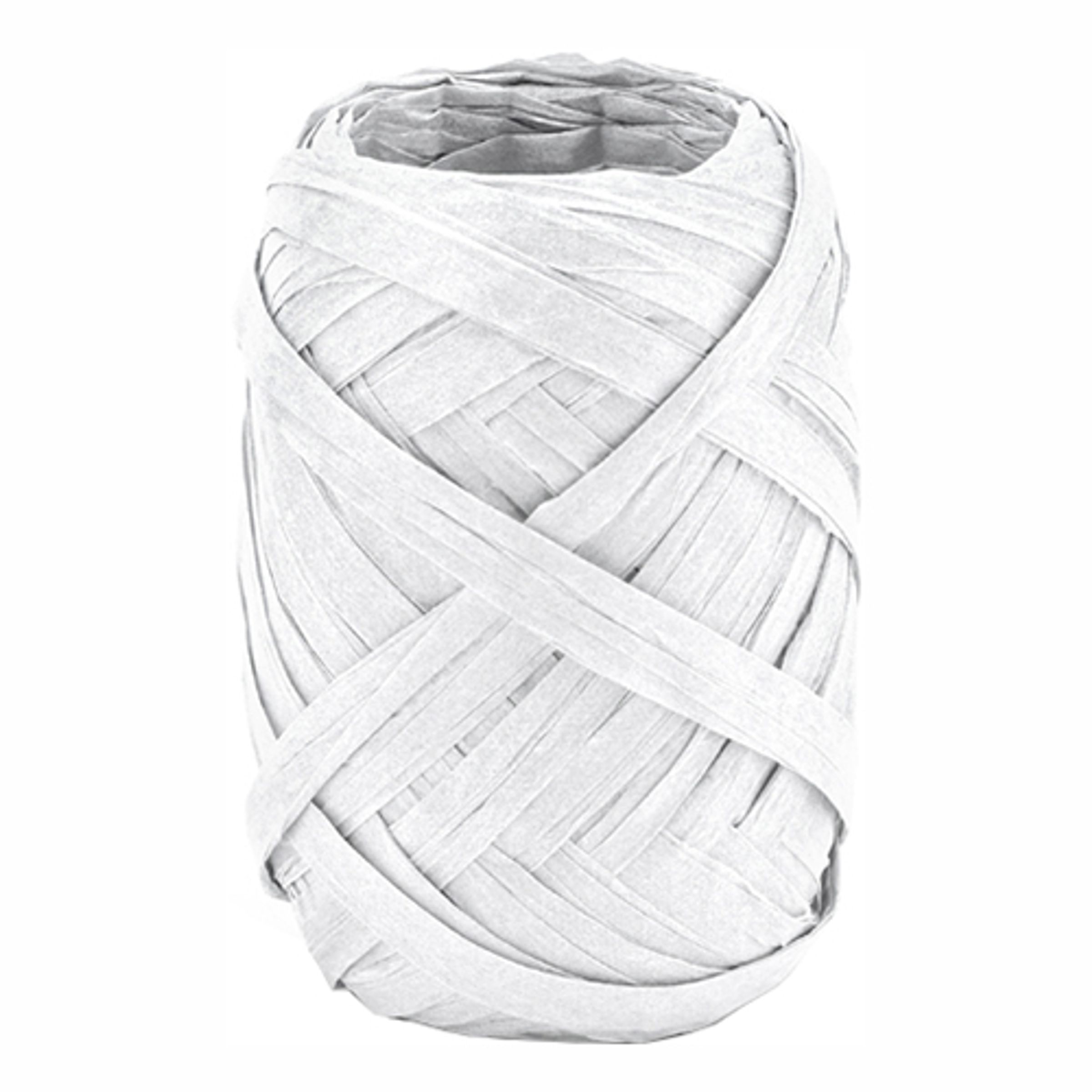 Raffiasnöre Vit - 5mm x 10m