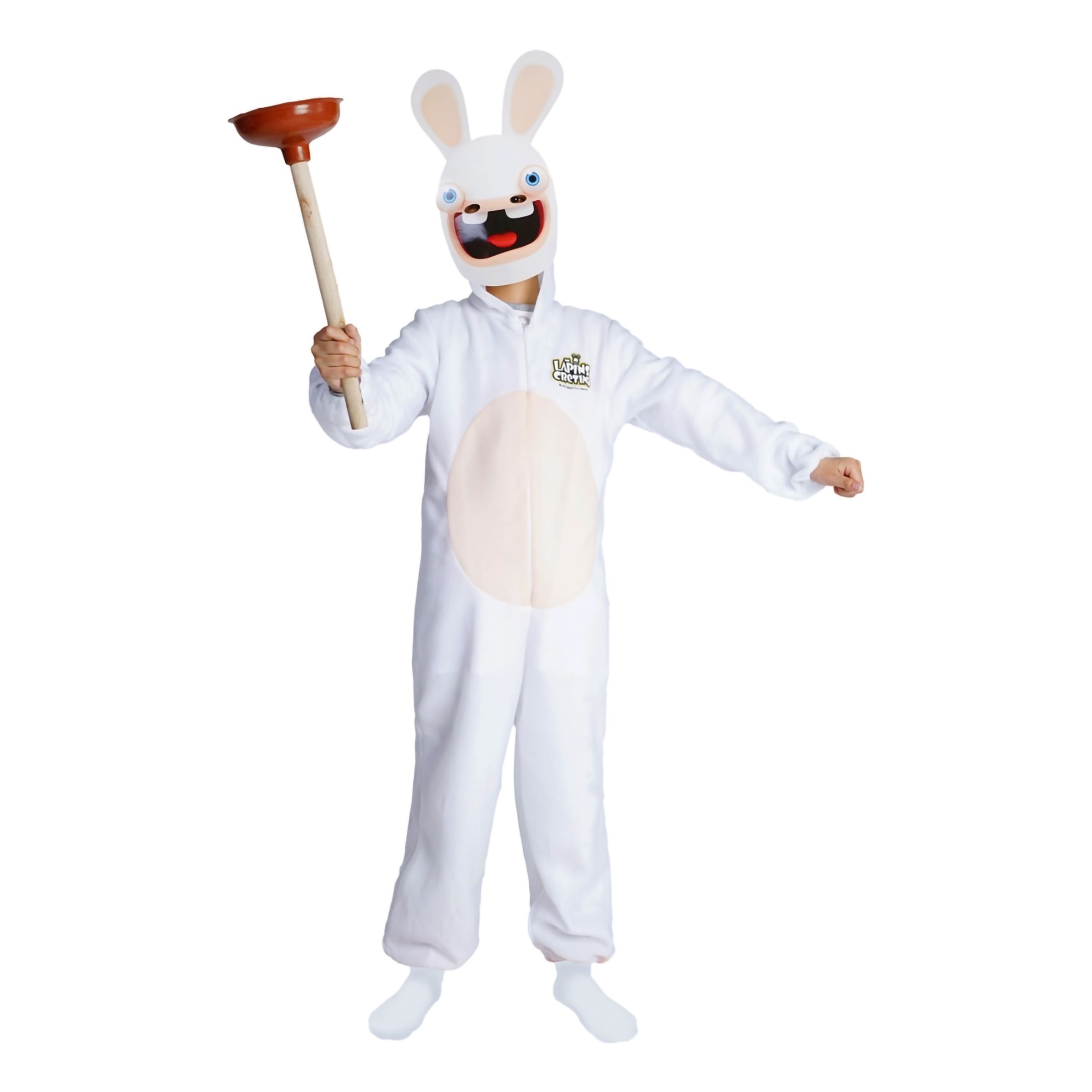 Raving Rabbids&trade; Barn Maskeraddräkt - Small | Hem - Maskerad - Maskeraddräkter - Barndräkter | Maskeradspecialisten