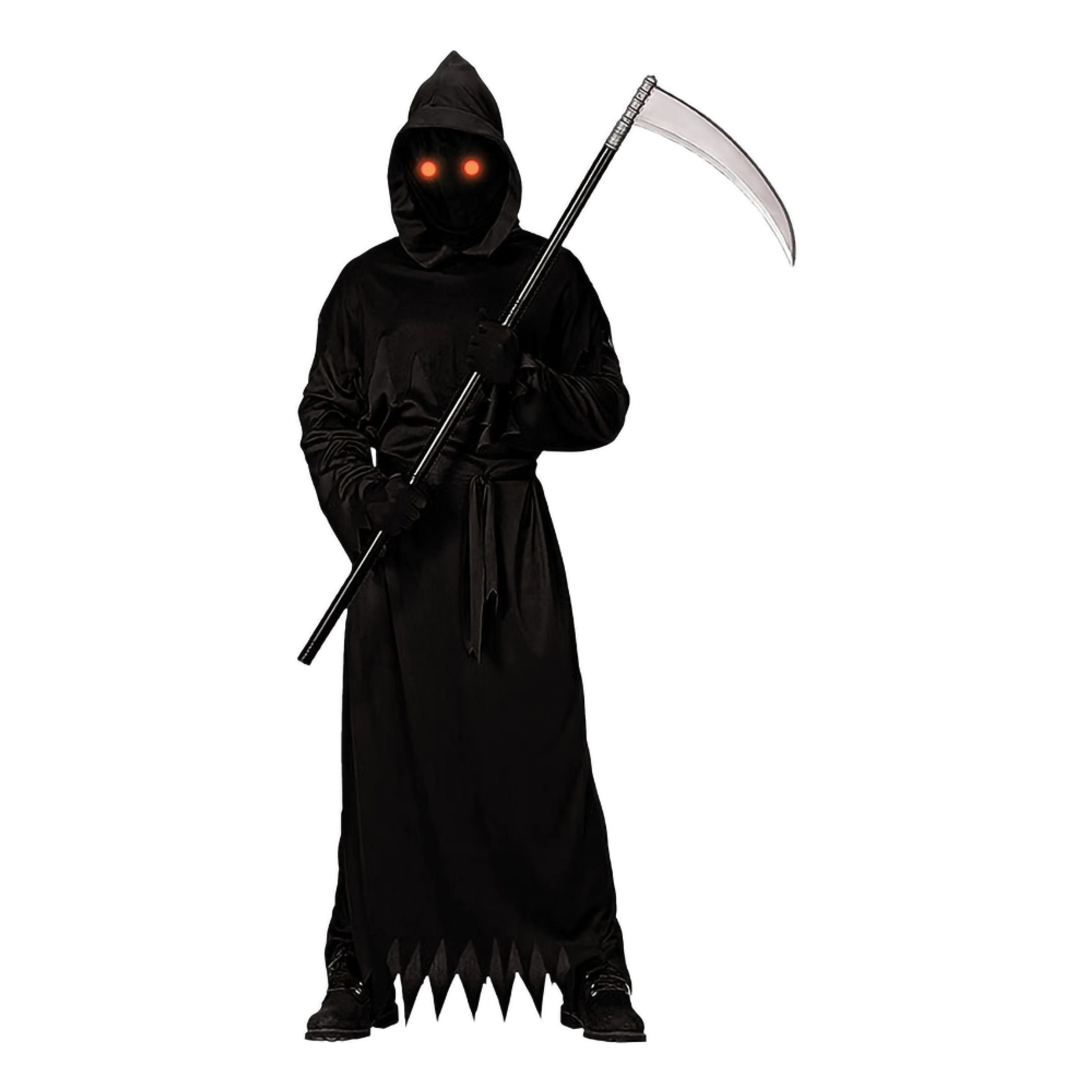 Reaper med Lysande Ögon Maskeraddräkt - One size | Hem - Maskerad - Maskeraddräkter - Halloweendräkter | Party Outlet