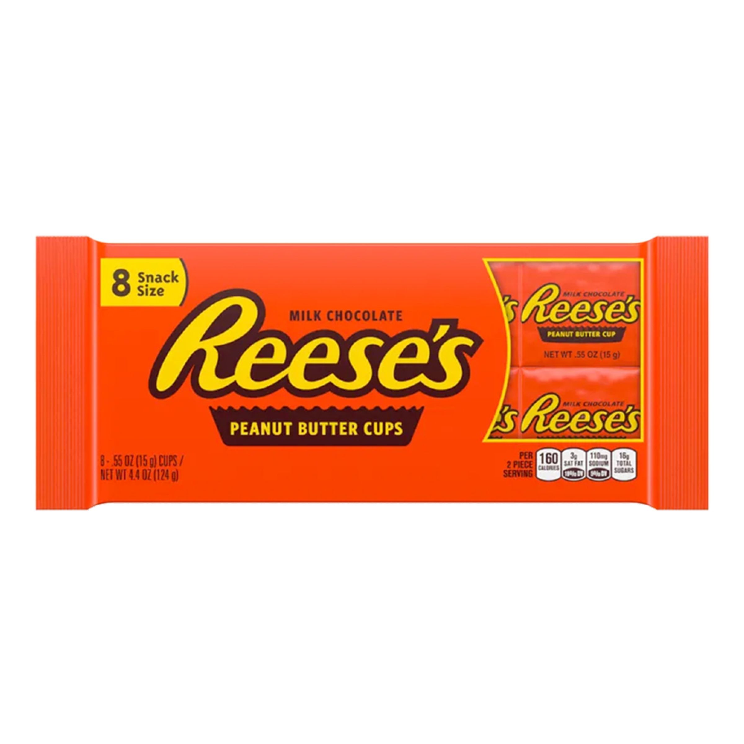 Reese's Peanut Butter Cups - 124 gram | Hem//Godis & Läsk//Godis | PartyOutlet