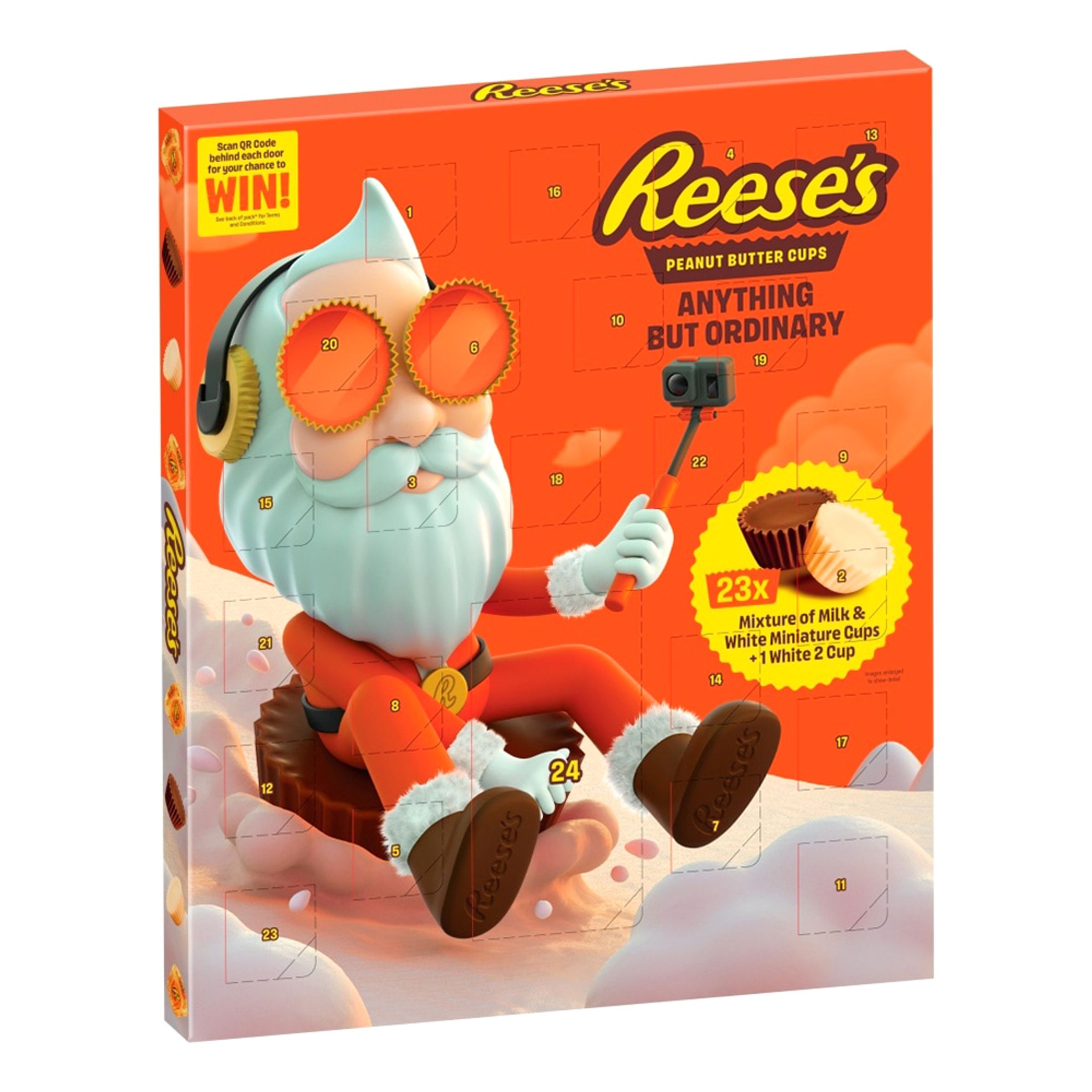 Reeses Peanut Butter Miniatures Adventskalender - 245 gram | Hem//Teman//Presenter//Barnpresenter | PartyOutlet